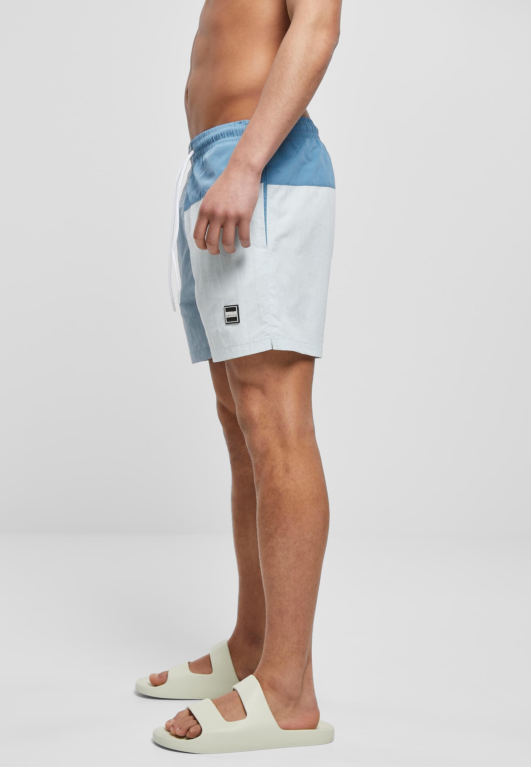 URBAN CLASSICS Badeshorts »Urban Classics Herren 3 Block Swim Shorts«