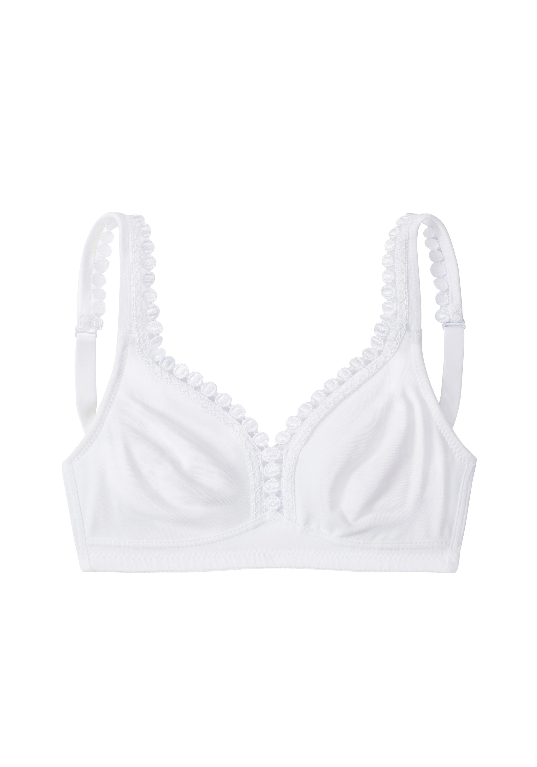 petite fleur Soft-BH, ohne Bügel, mit dekorativer Zierkante