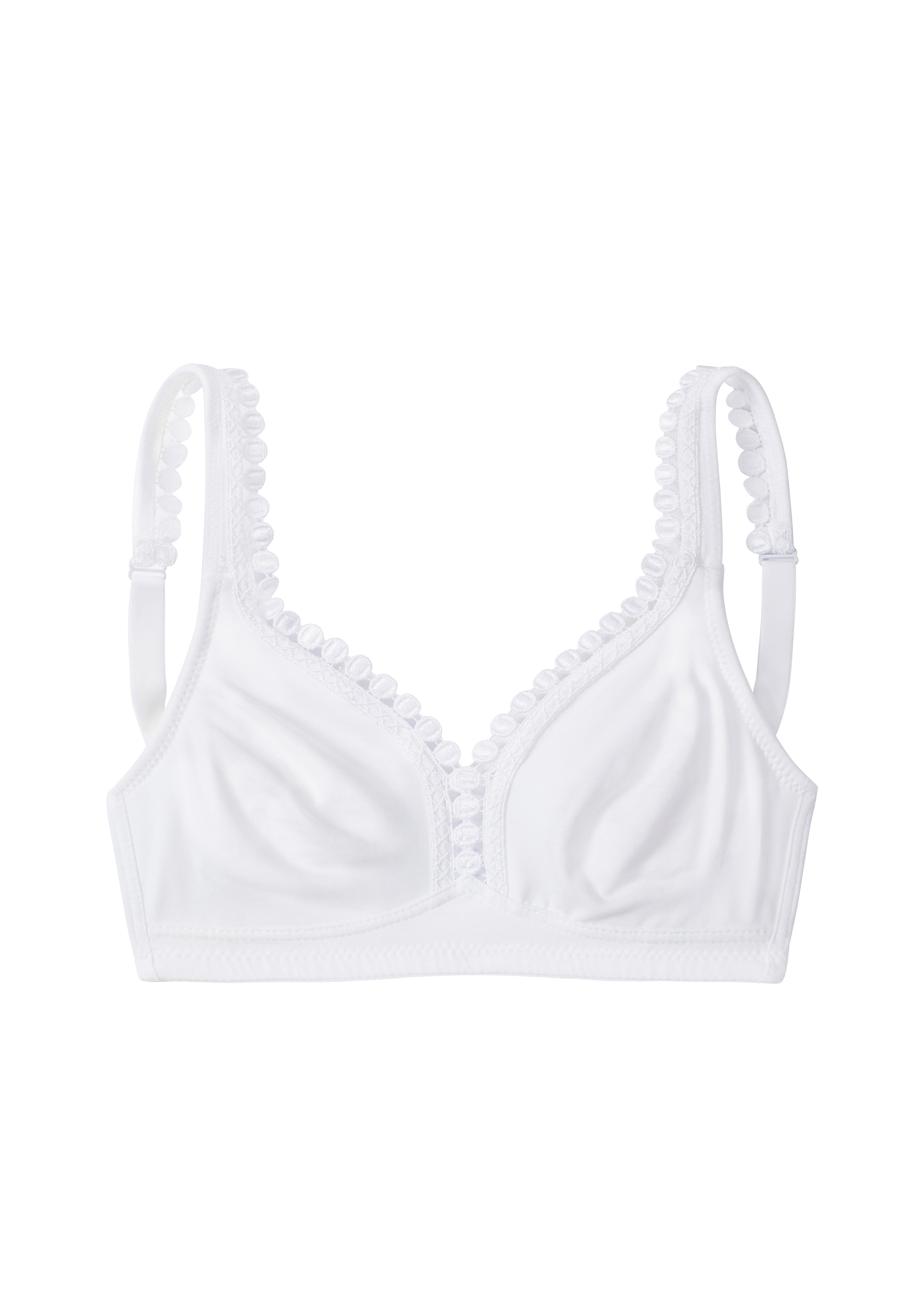 Thumbnail - petite fleur Soft-BH Packung, 2 Stück, ohne Bügel, mit dekorativer Zierkante