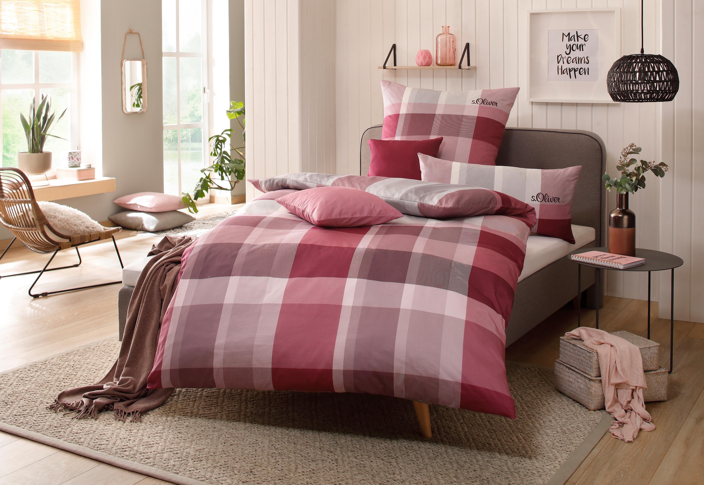 s.Oliver Bettwäsche "Tabea in Gr. 135x200 oder 155x220 cm" 2 Stk. tlg. Mark günstig online kaufen