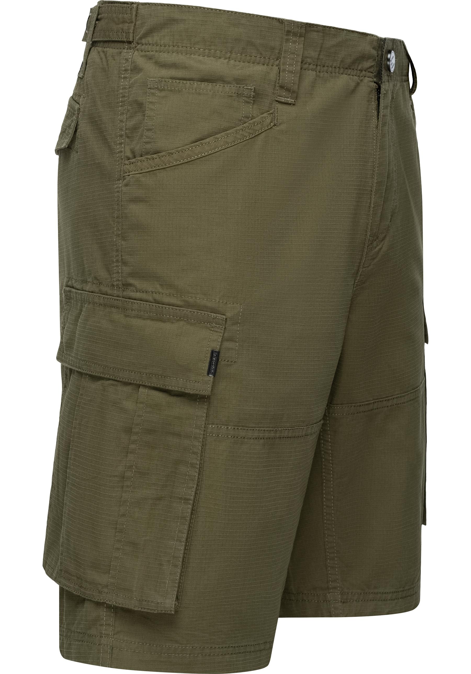 Ragwear Shorts "Merly", (1 tlg.), Kurze Herren Cargo-Hose mit großen Taschen