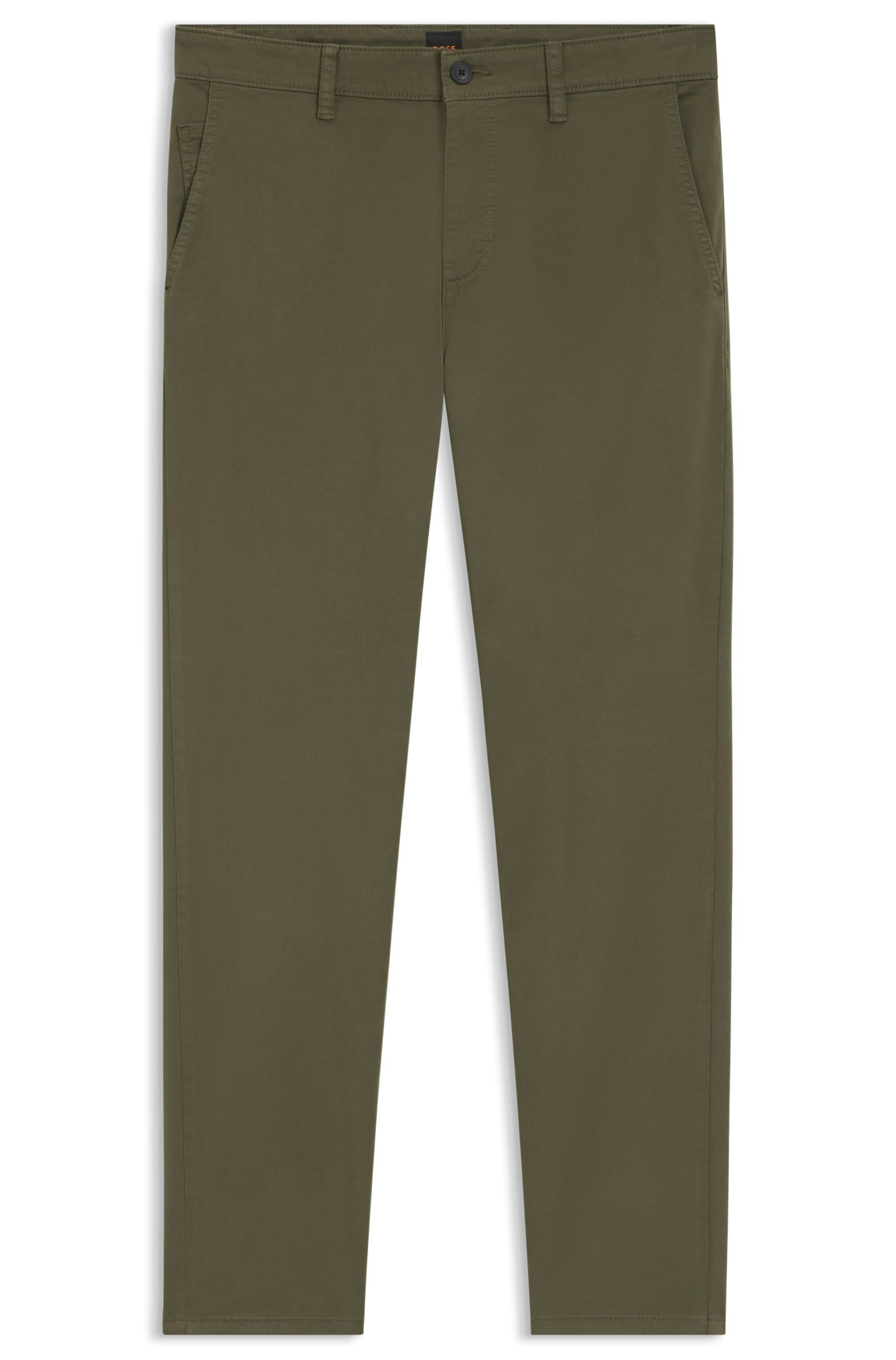 BOSS ORANGE "Tapered-fit" Aus komfortabler Stretch-Baumwolle und mit BOSS Logo hinten
