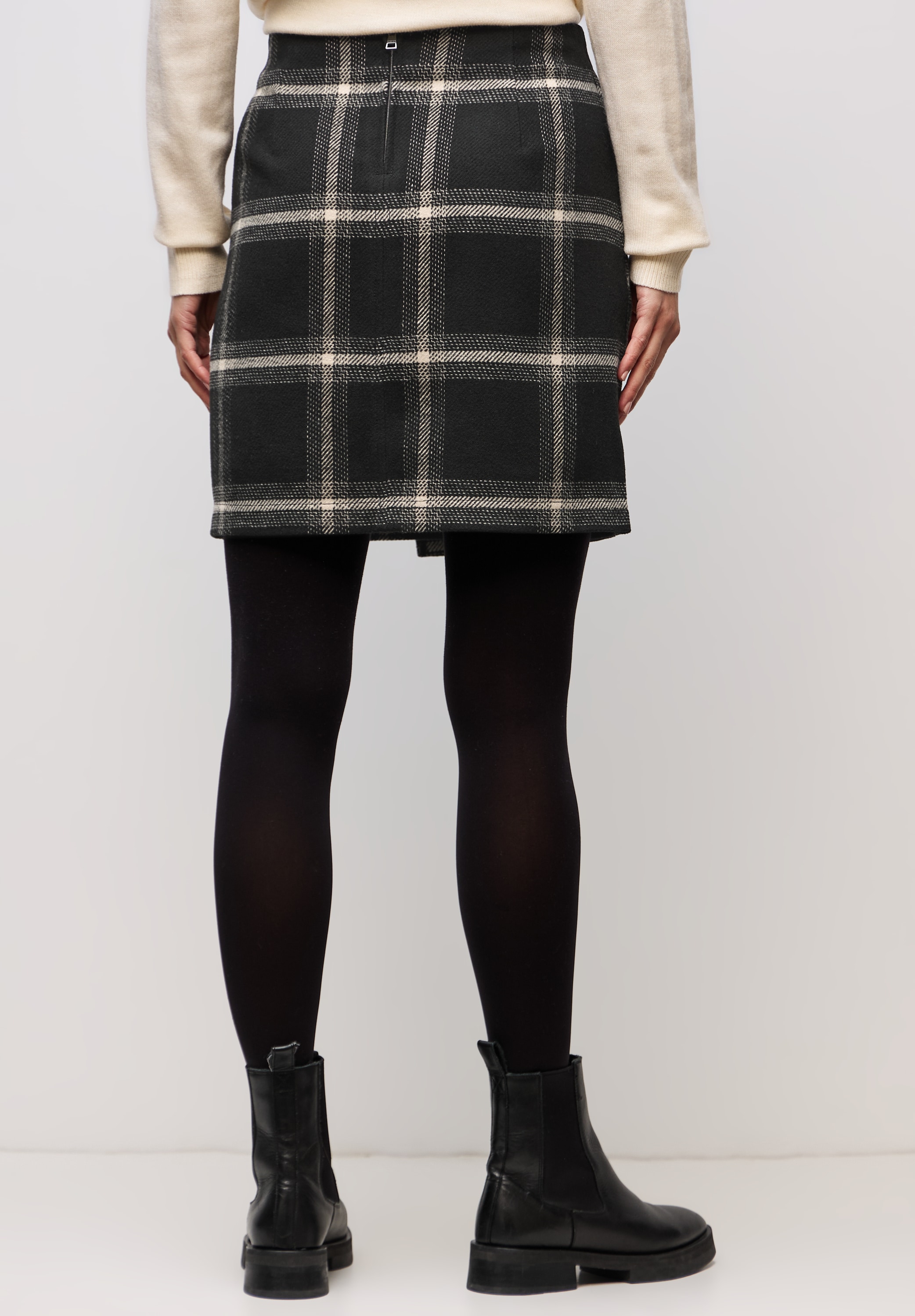 STREET ONE Minirock mit Karomuster