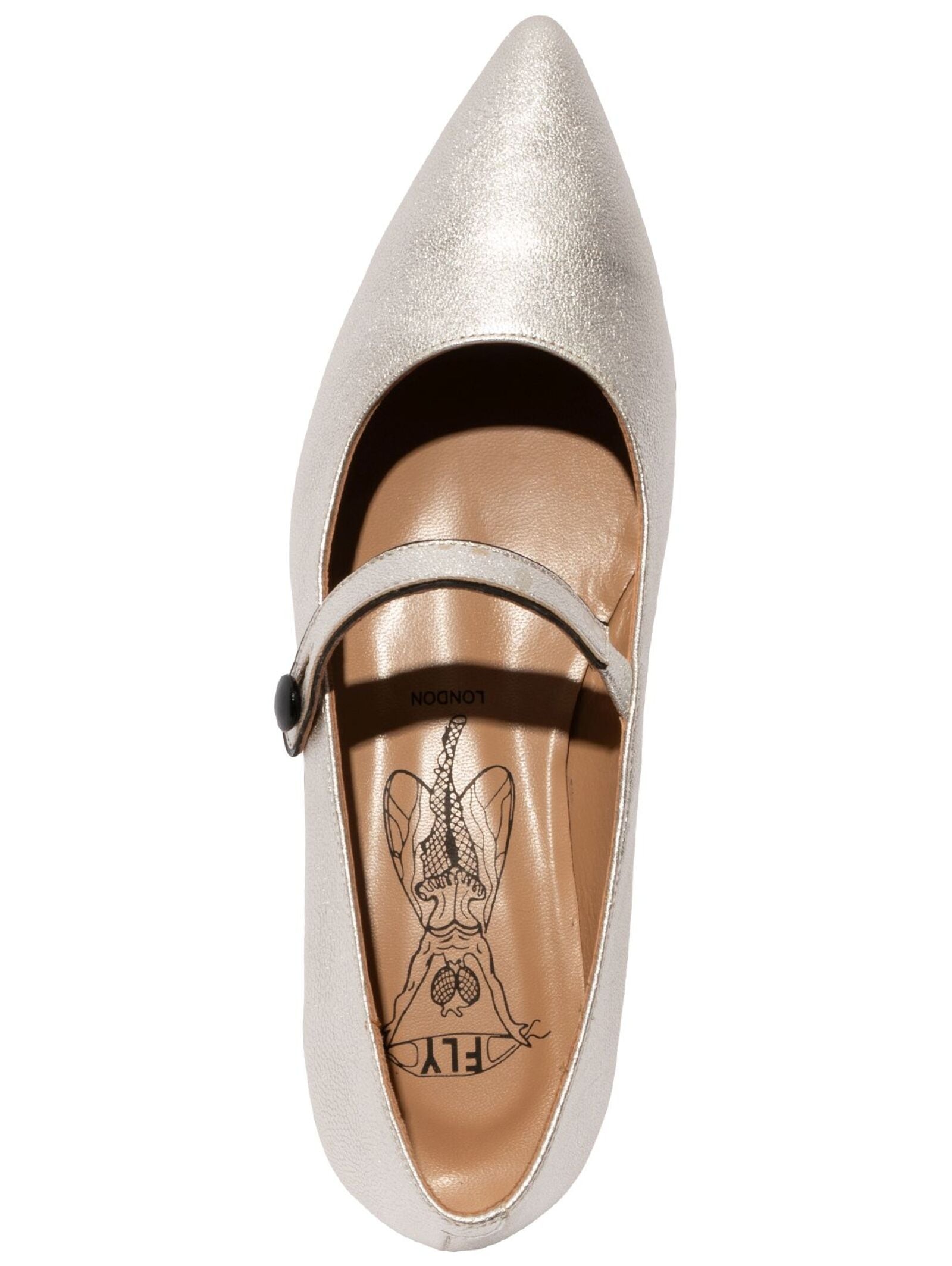 Fly London Riemchenballerina »Fly London Ballerinas Leder«