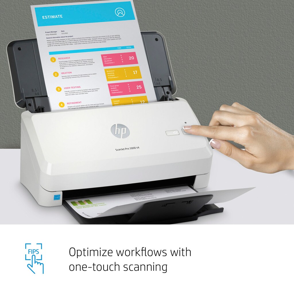 HP Scanner »ScanJet Pro 3000 s4«