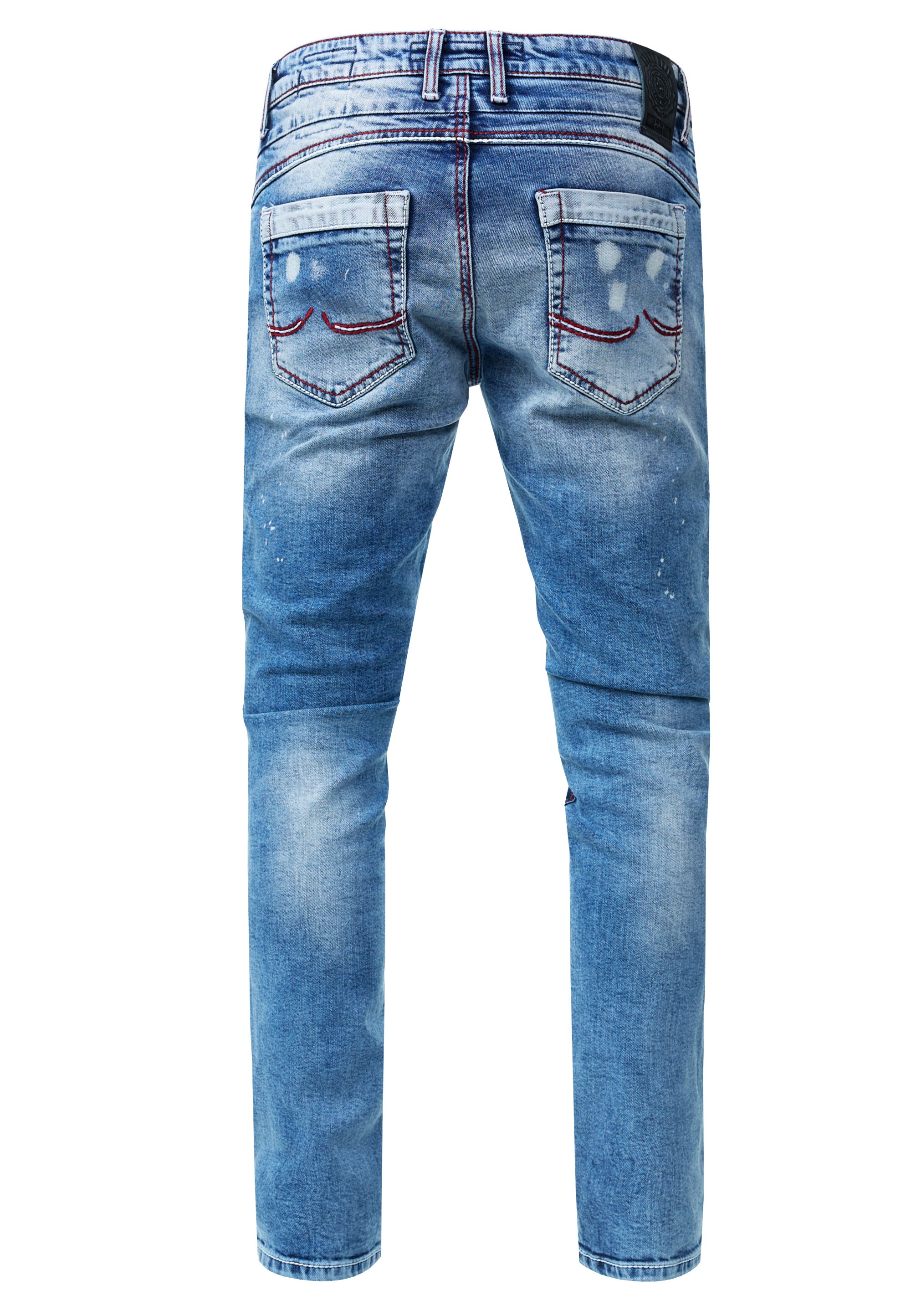 Rusty Neal Straight-Jeans »URUMA«, mit trendigen Zierelementen