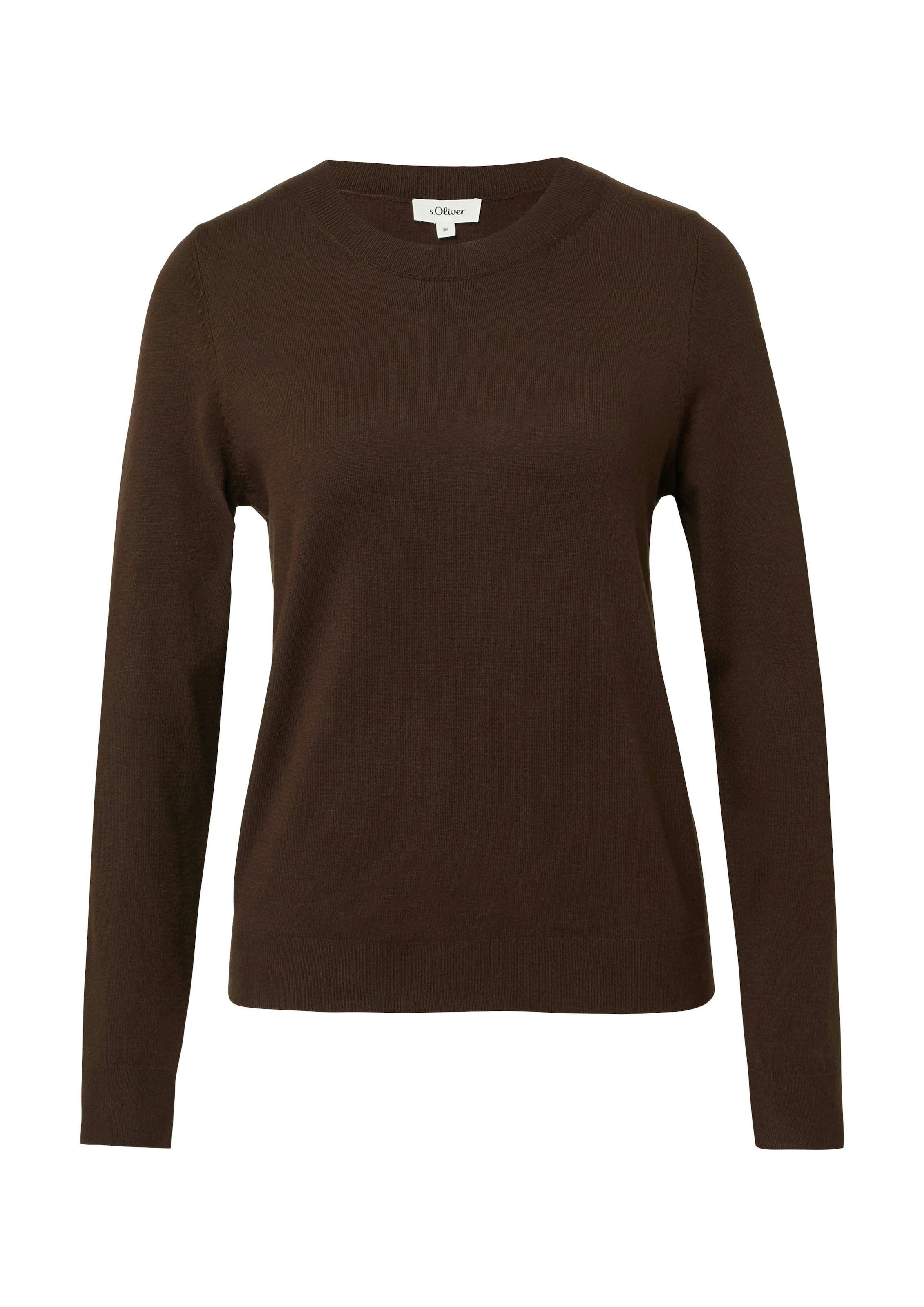 s.Oliver Strickpullover aus Viskose