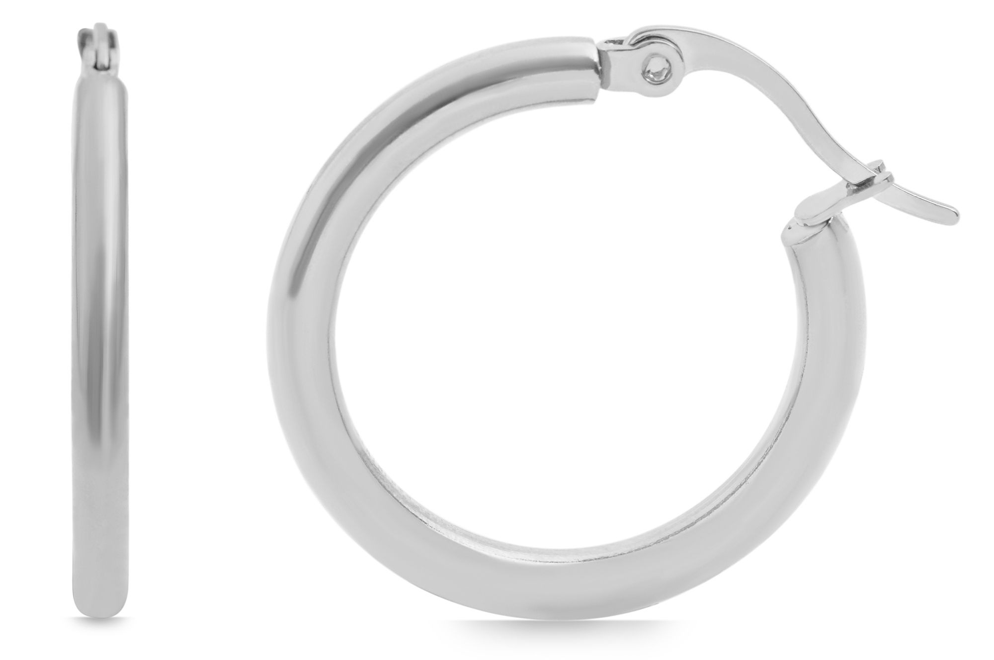 Adelia´s Klappcreolen "Damen Ohrringe – Klappcreole aus Edelstahl" Zum Vers günstig online kaufen