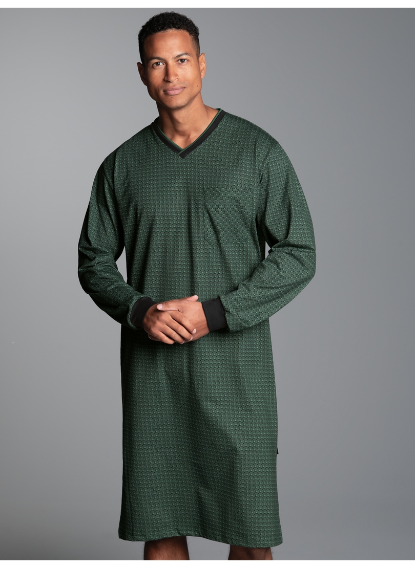 Trigema Pyjama "TRIGEMA Nachthemd mit Allover-Retro-Print", (1 tlg.) günstig online kaufen