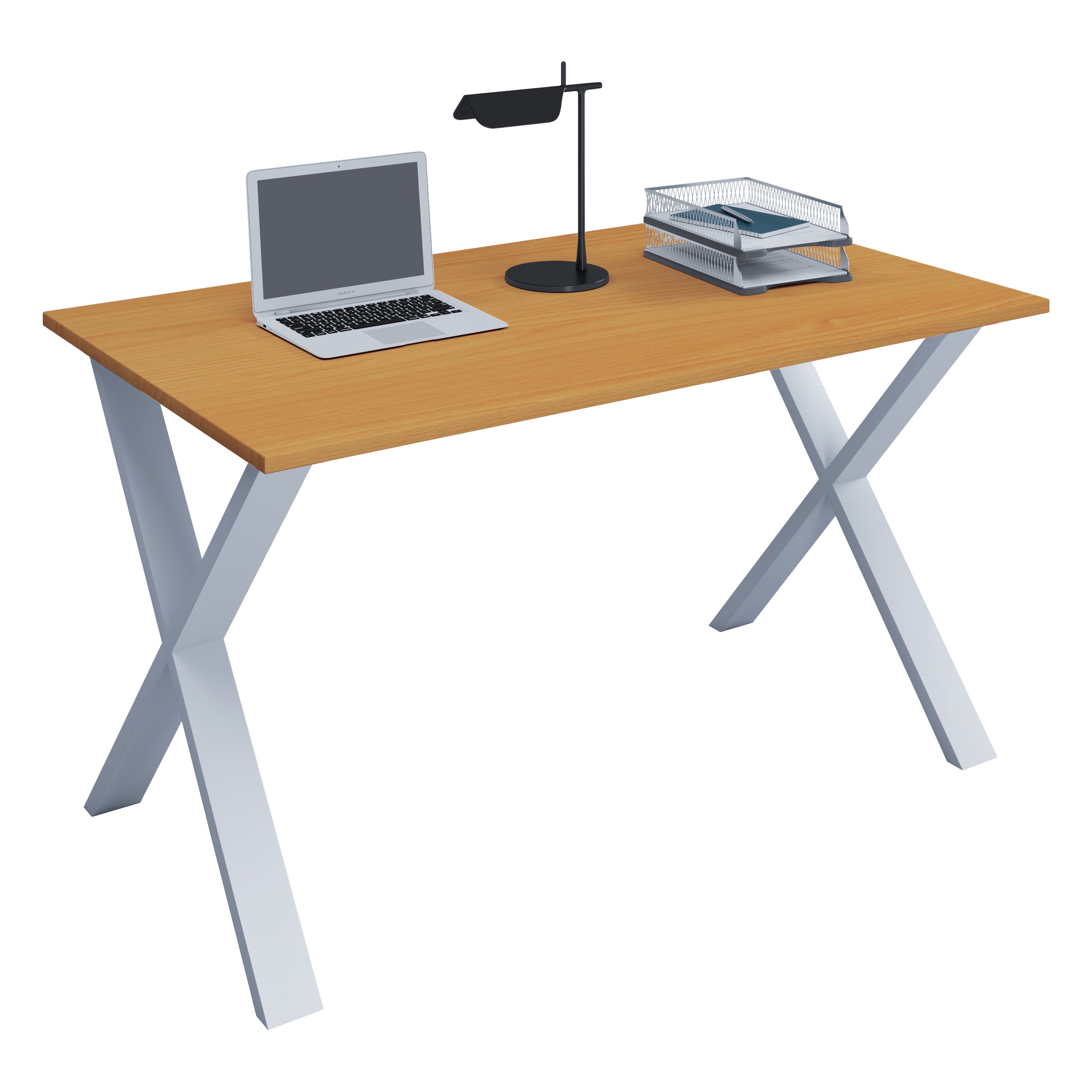 VCM Schreibtisch »Schreibtisch Bürotisch Computertisch 140x50 Lona X« 1 Stk. tlg.