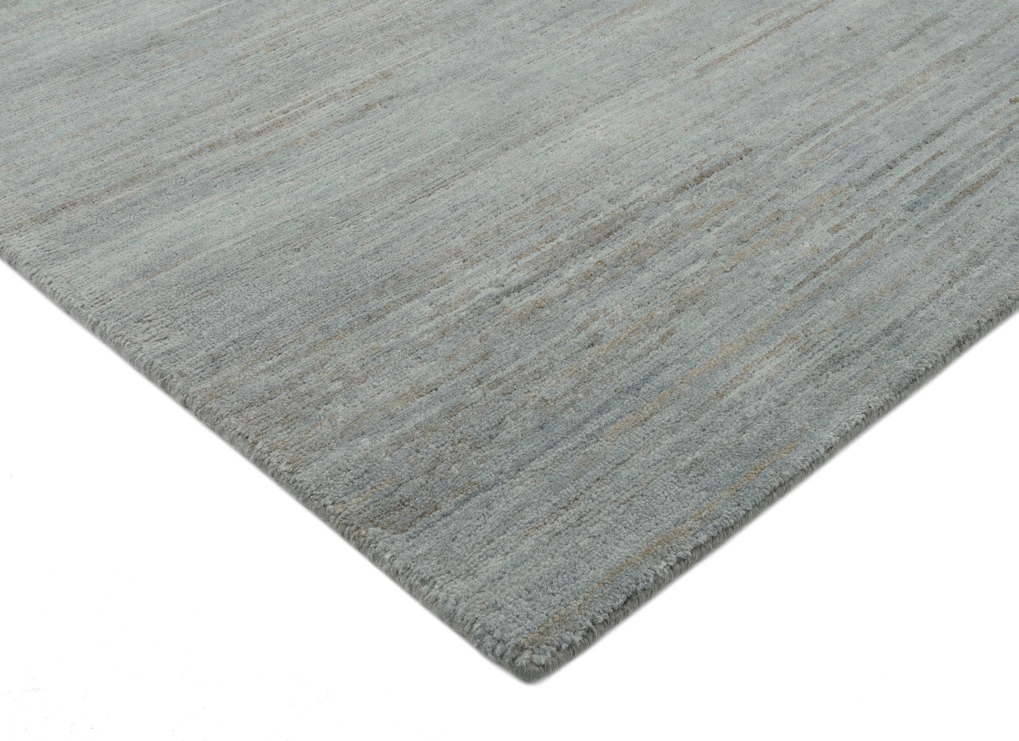 OCI DIE TEPPICHMARKE Teppich »HIMALI UNI«, rechteckig, 5 mm Höhe, handgeknüpft, hochwertige Wolle, fußwarm, Wohnzimmer