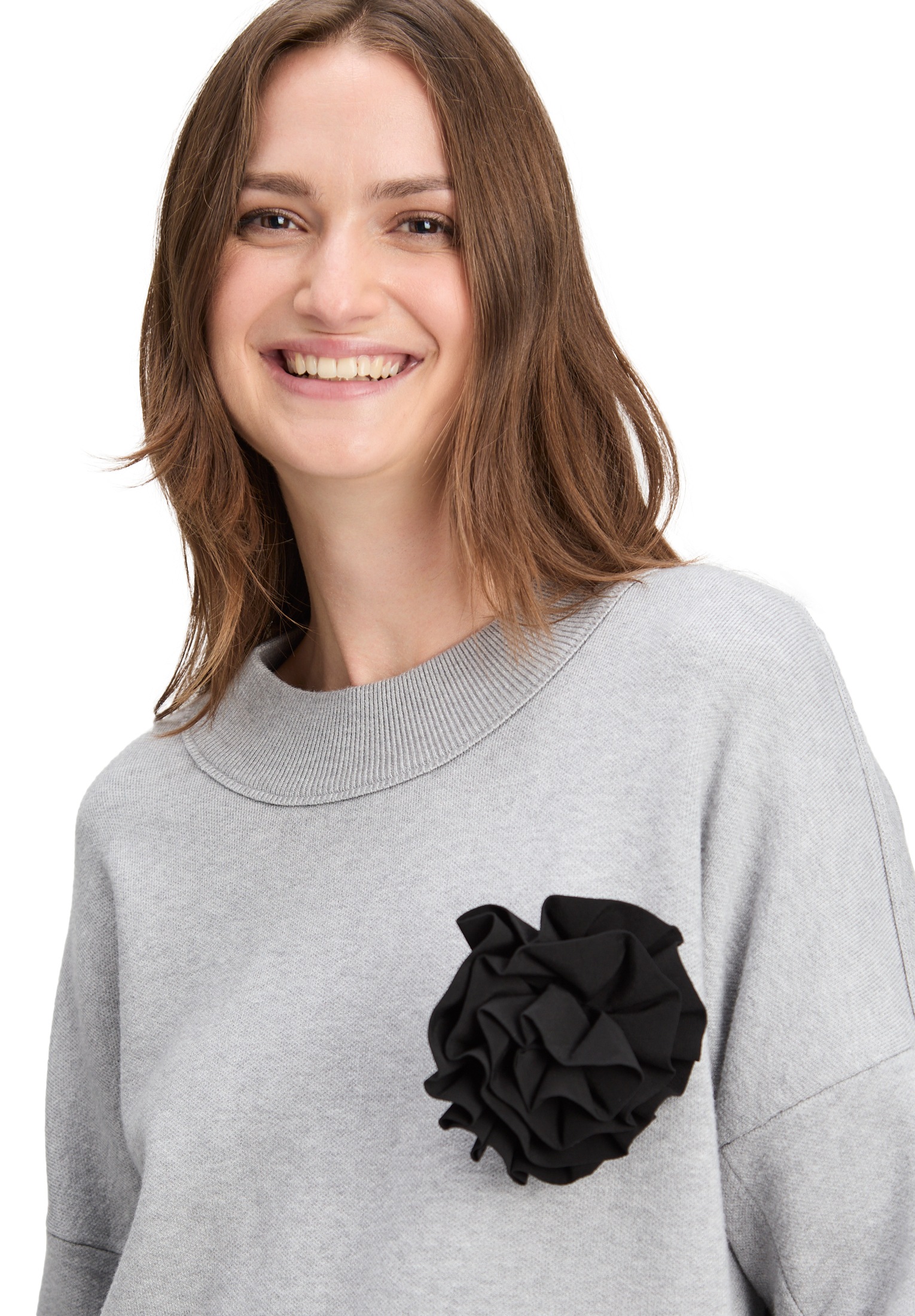 Cartoon Strickpullover »Damen Strickpullover mit Rundhalsausschnitt« 1 Stk. tlg.