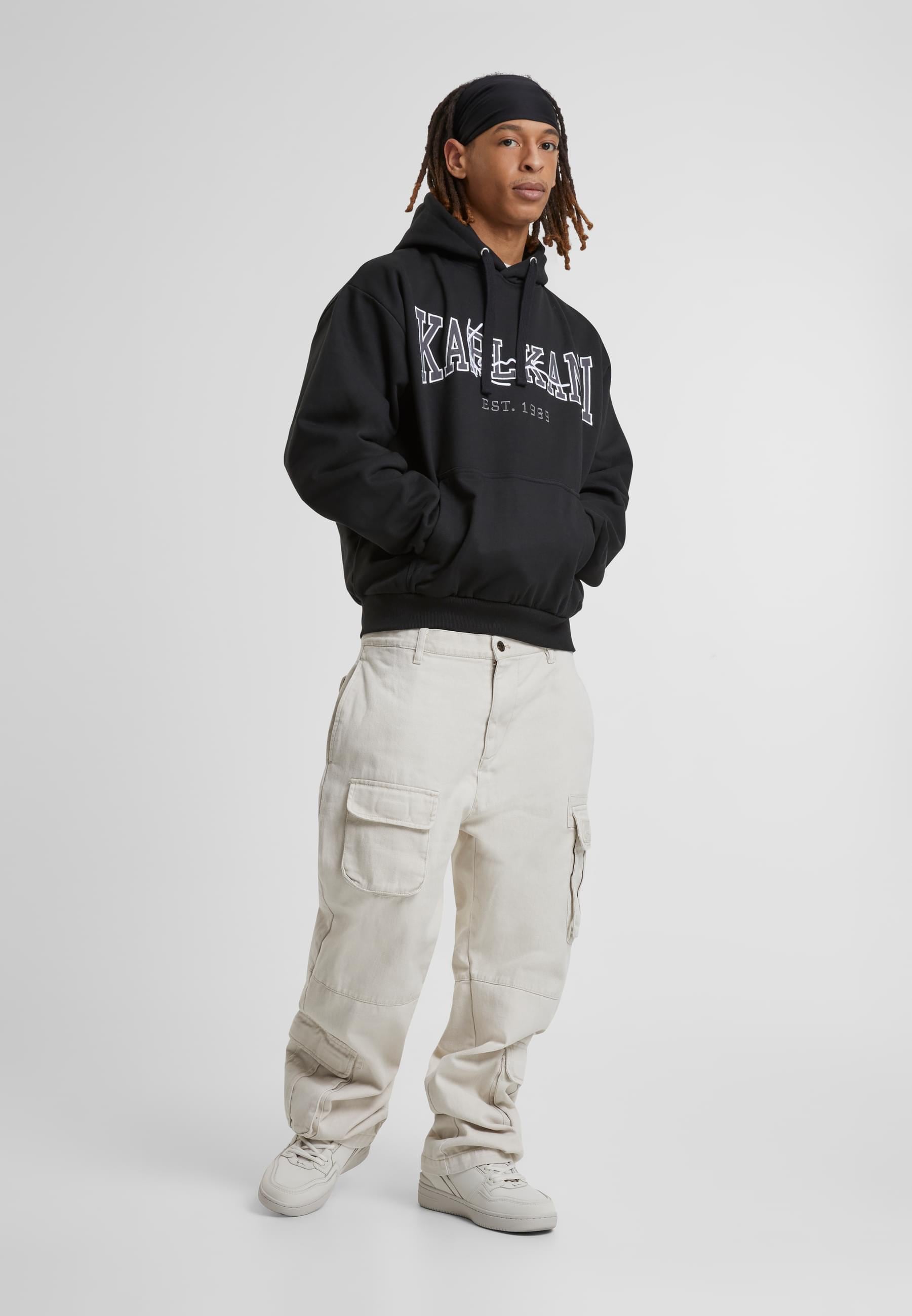 Karl Kani Sweatshirt »Karl Kani Herren KM232-004-2 KK College Signature Os Hoodie«, (1 tlg.)
