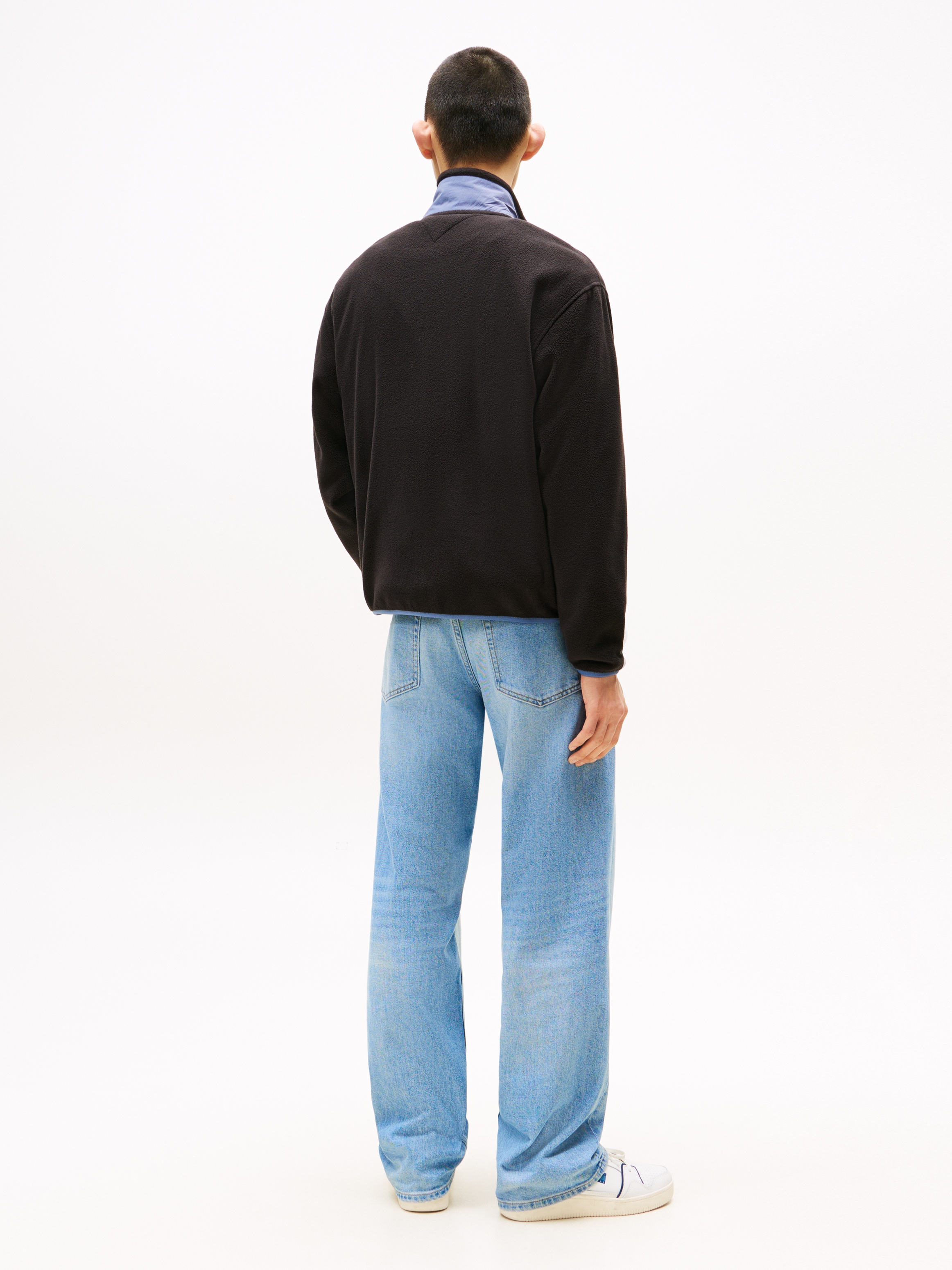 Tommy Jeans Sweater »TJM RLX FZ POLAR FLEECE EXT«, Mit Rundhalsausschnitt