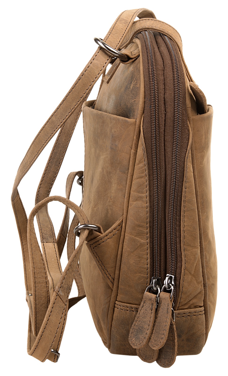 Bagan Cityrucksack, echt Leder