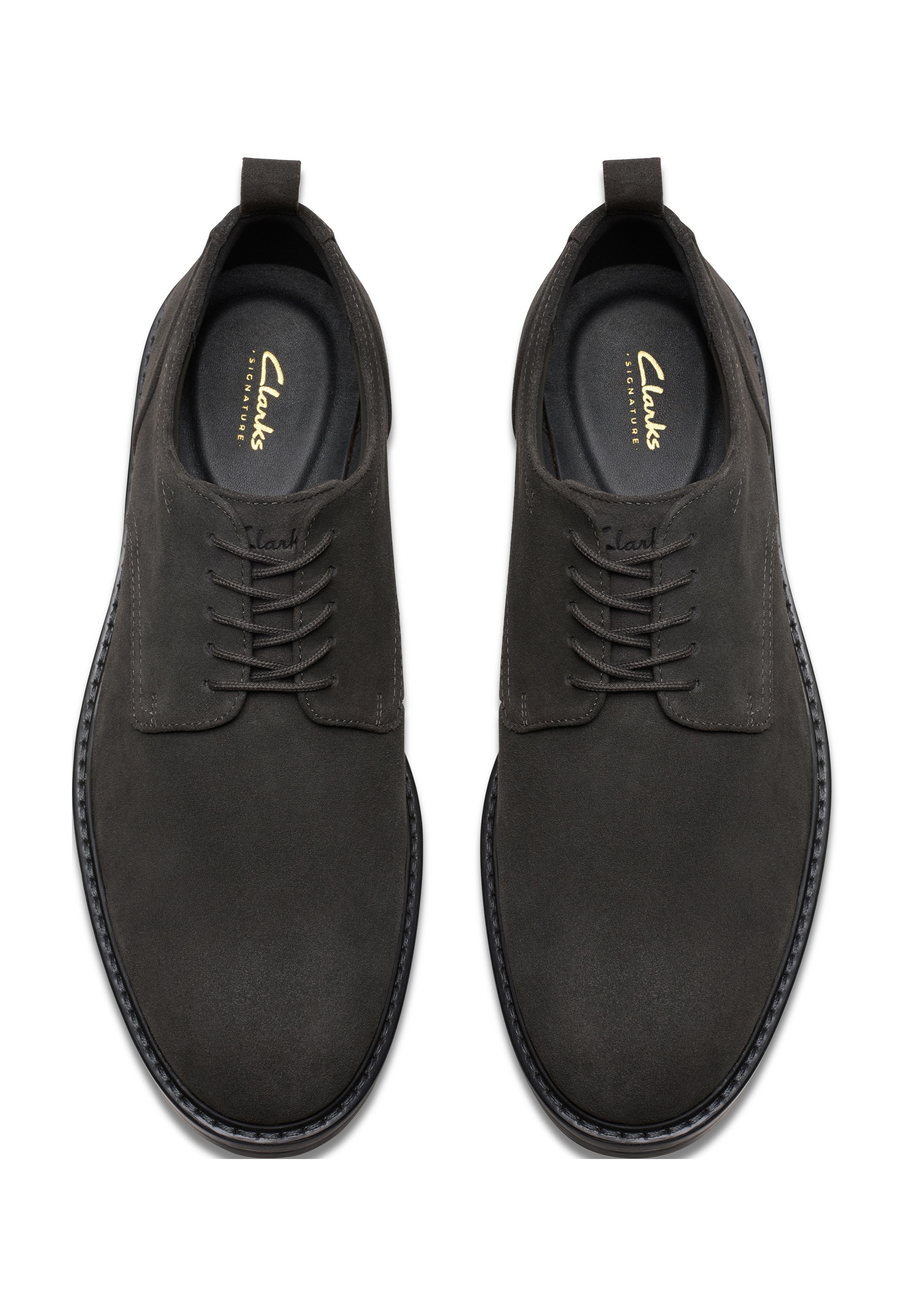 Clarks Schnürschuh »Aldwin Lace«, mit Fersenschlaufe für einfaches Anziehen