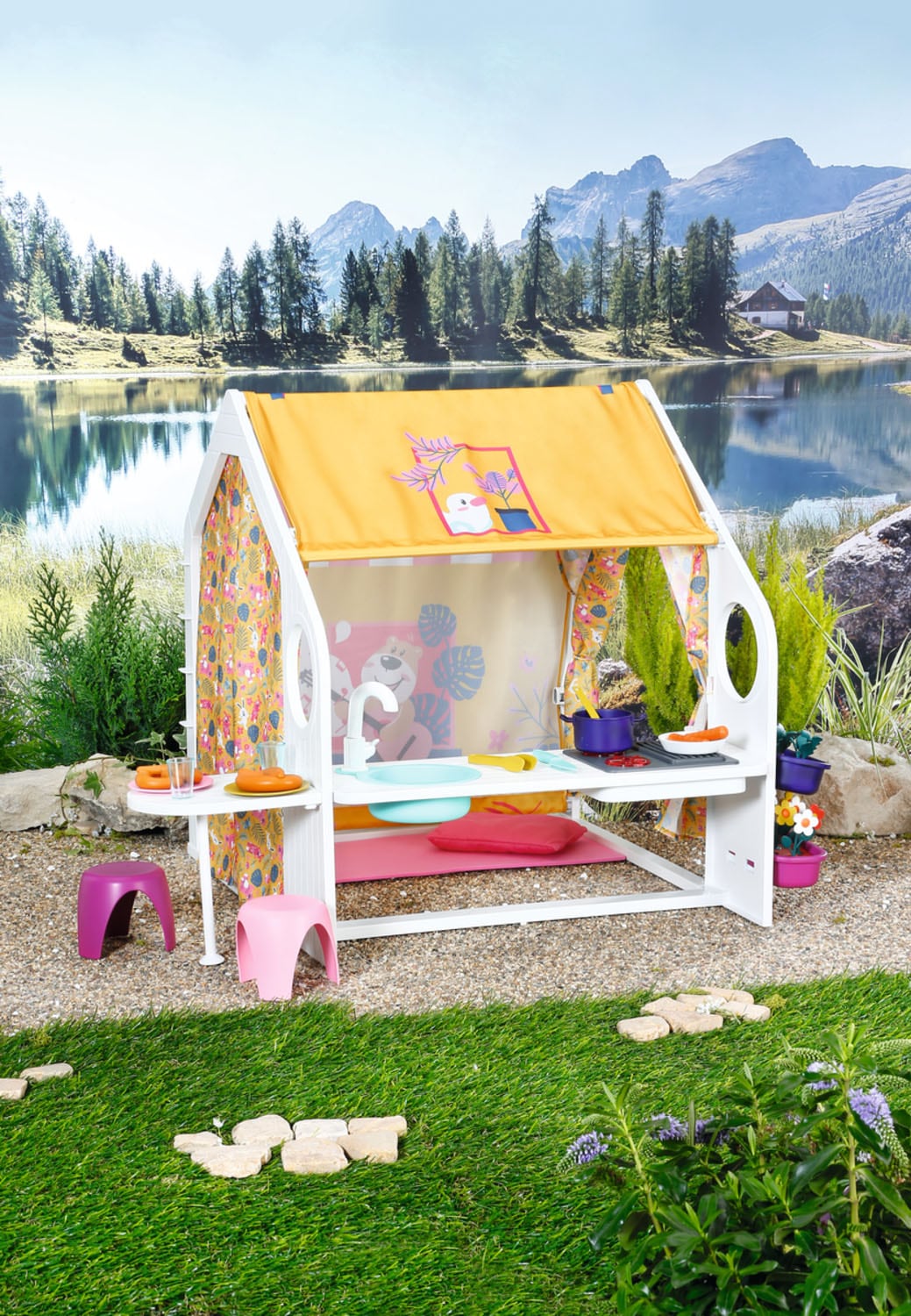 Baby Born Puppenhaus »Weekend Haus«, mit Licht- und Soundeffekten