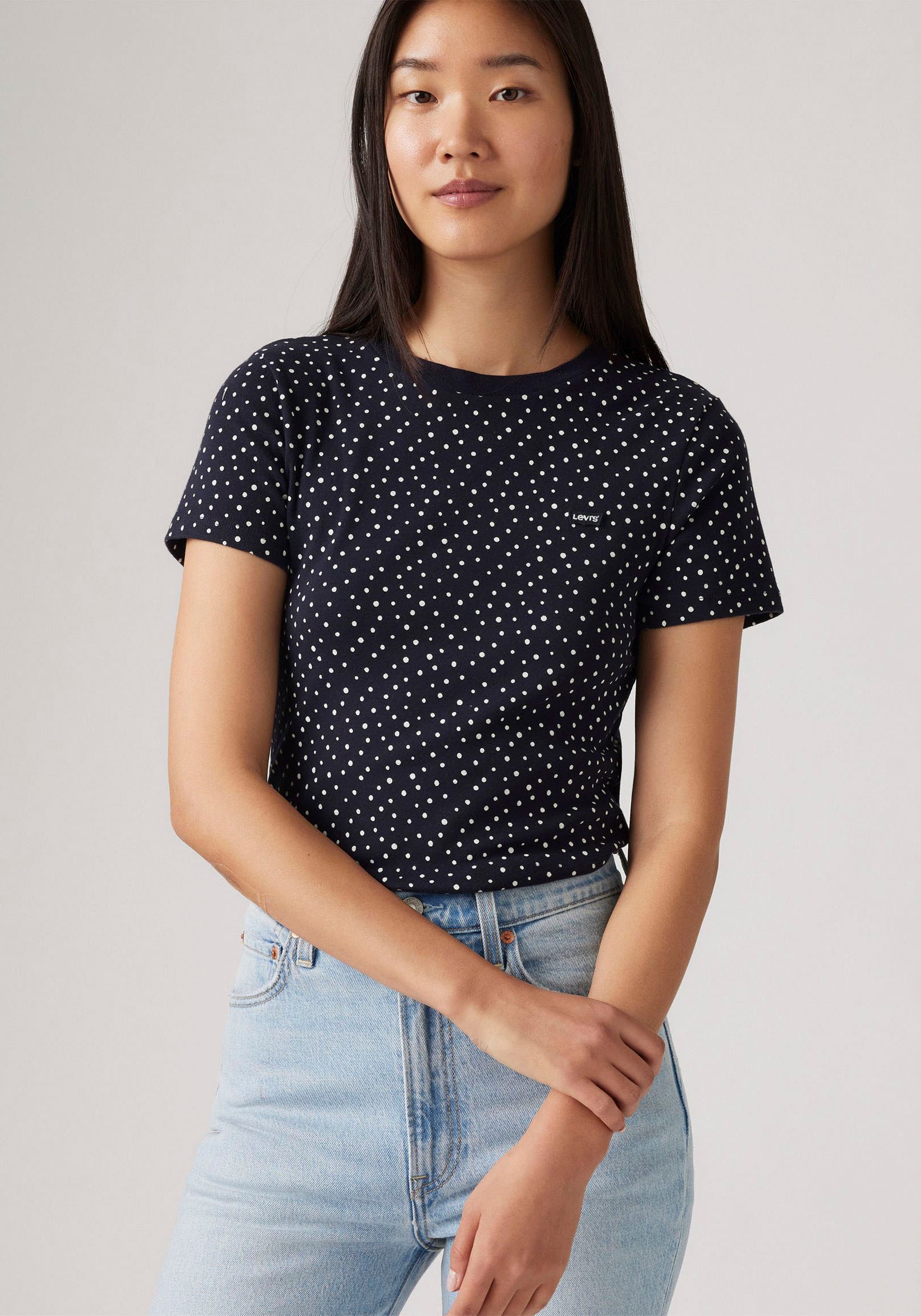 Thumbnail - Levis T-Shirt "ESSENTIAL HM SS TEE", Taillierter Schnitt