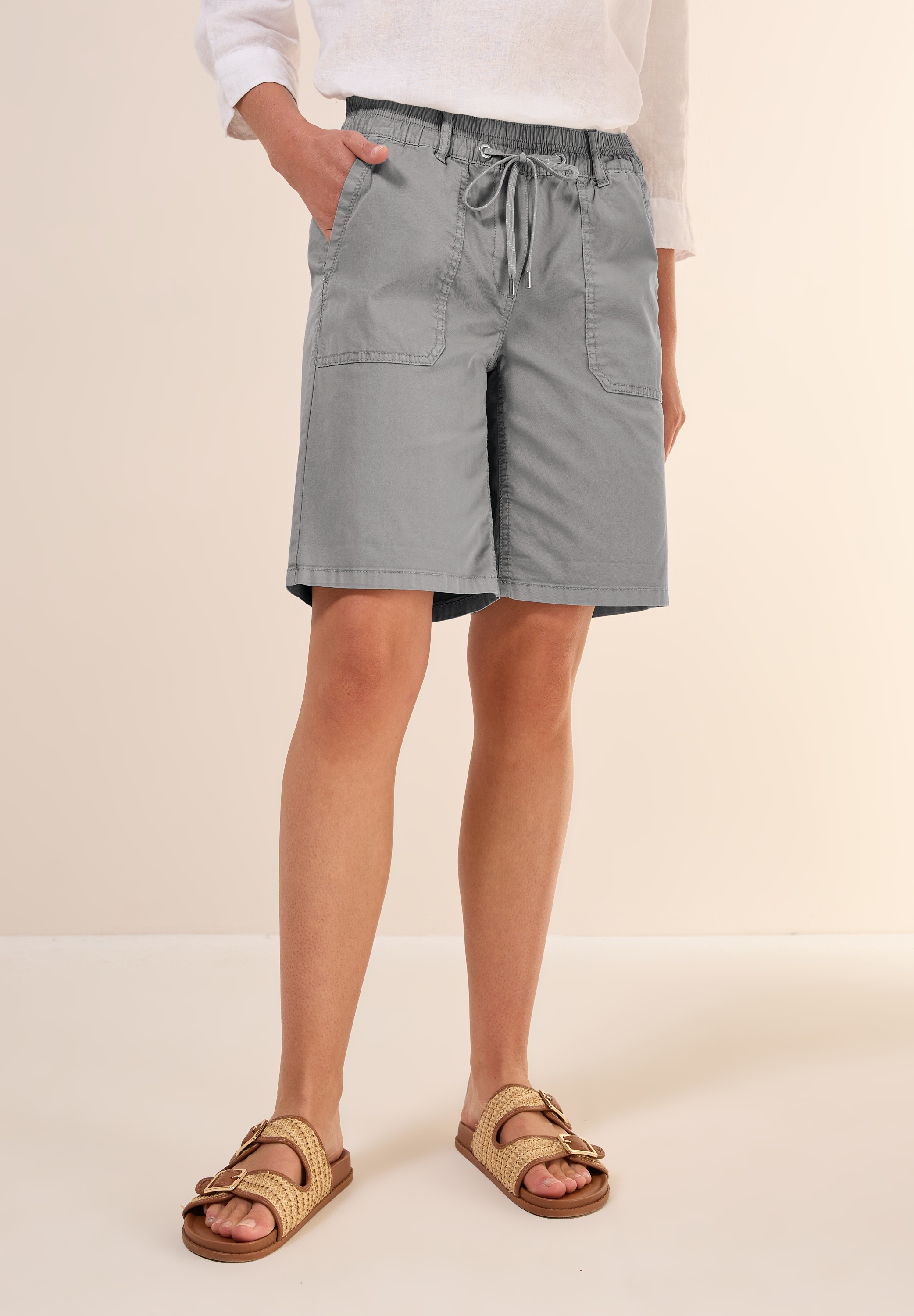 Cecil Shorts "Style Tracey", Sommerhose mit elastischem Bund und Tunnelzug günstig online kaufen