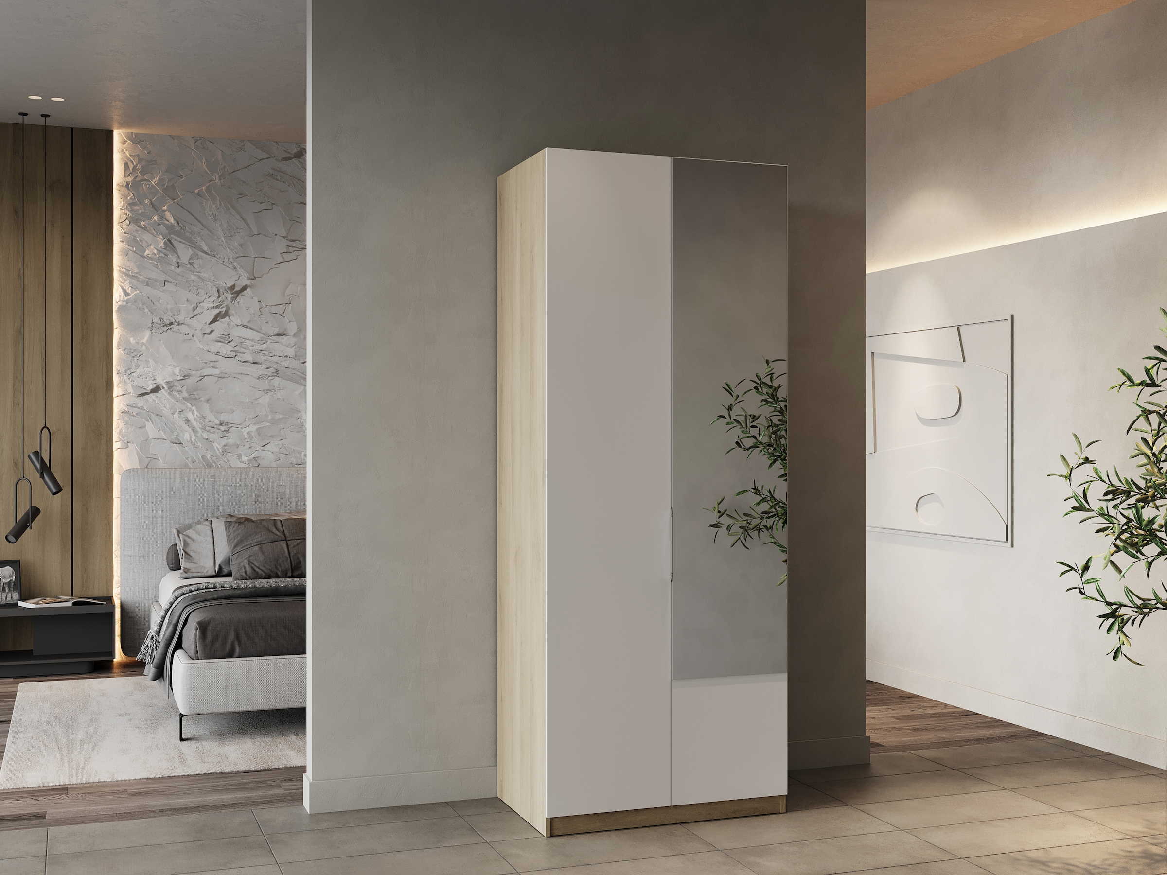 Demeyere GROUP Drehtürenschrank »Ghost«, Made in France