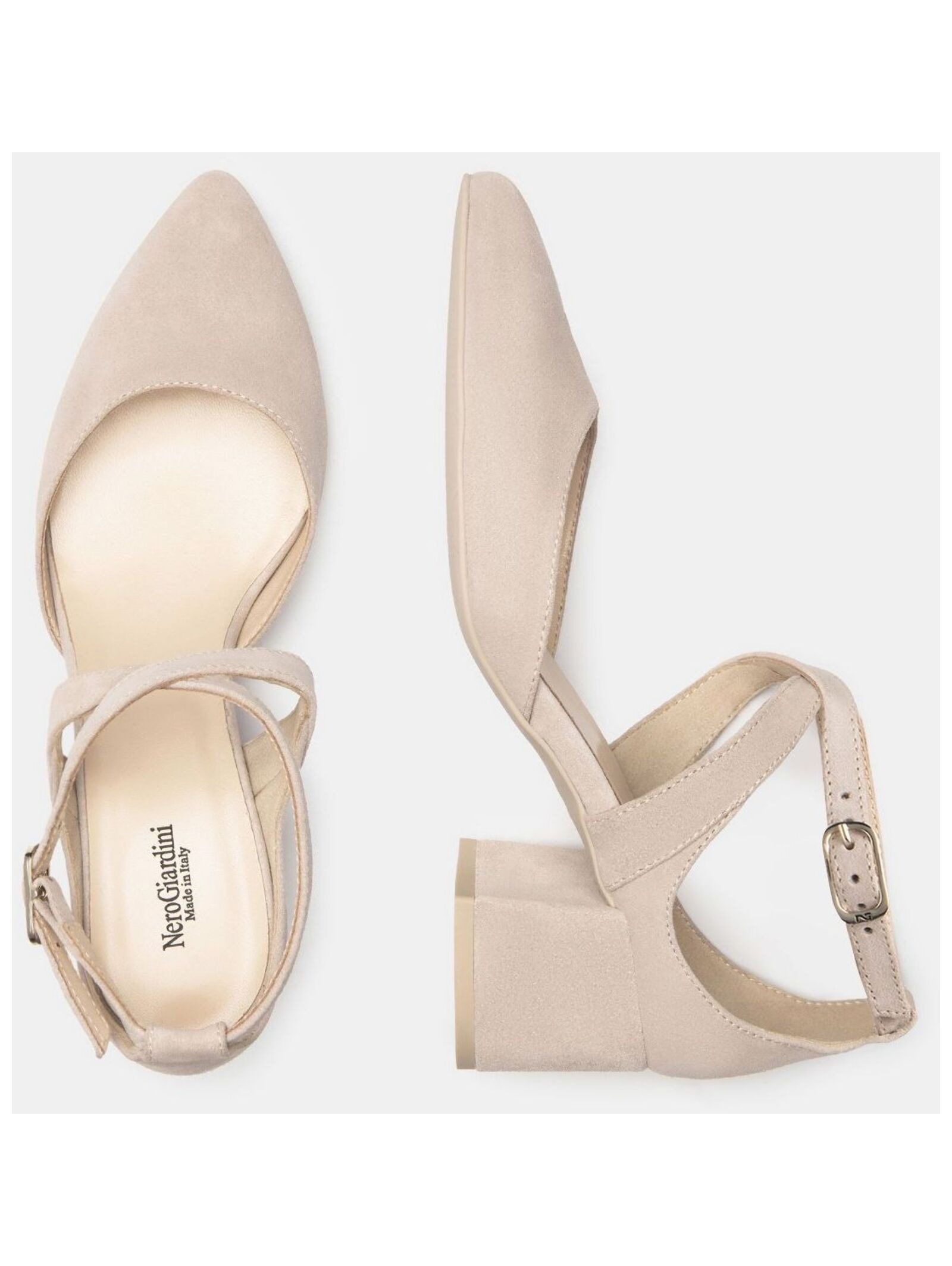 Nero Giardini Pumps »Nero Giardini Pumps Veloursleder«