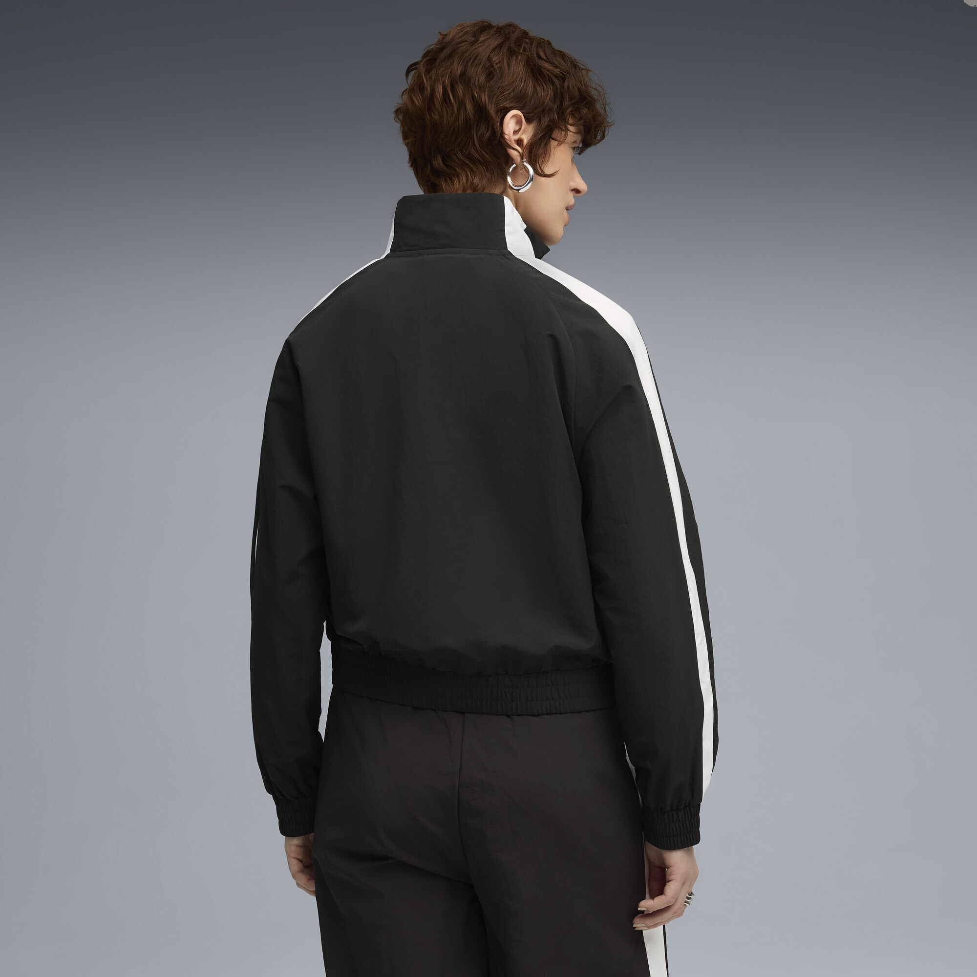 PUMA Trainingsjacke »T7 Relaxed Gewebte Trainingsjacke Damen«