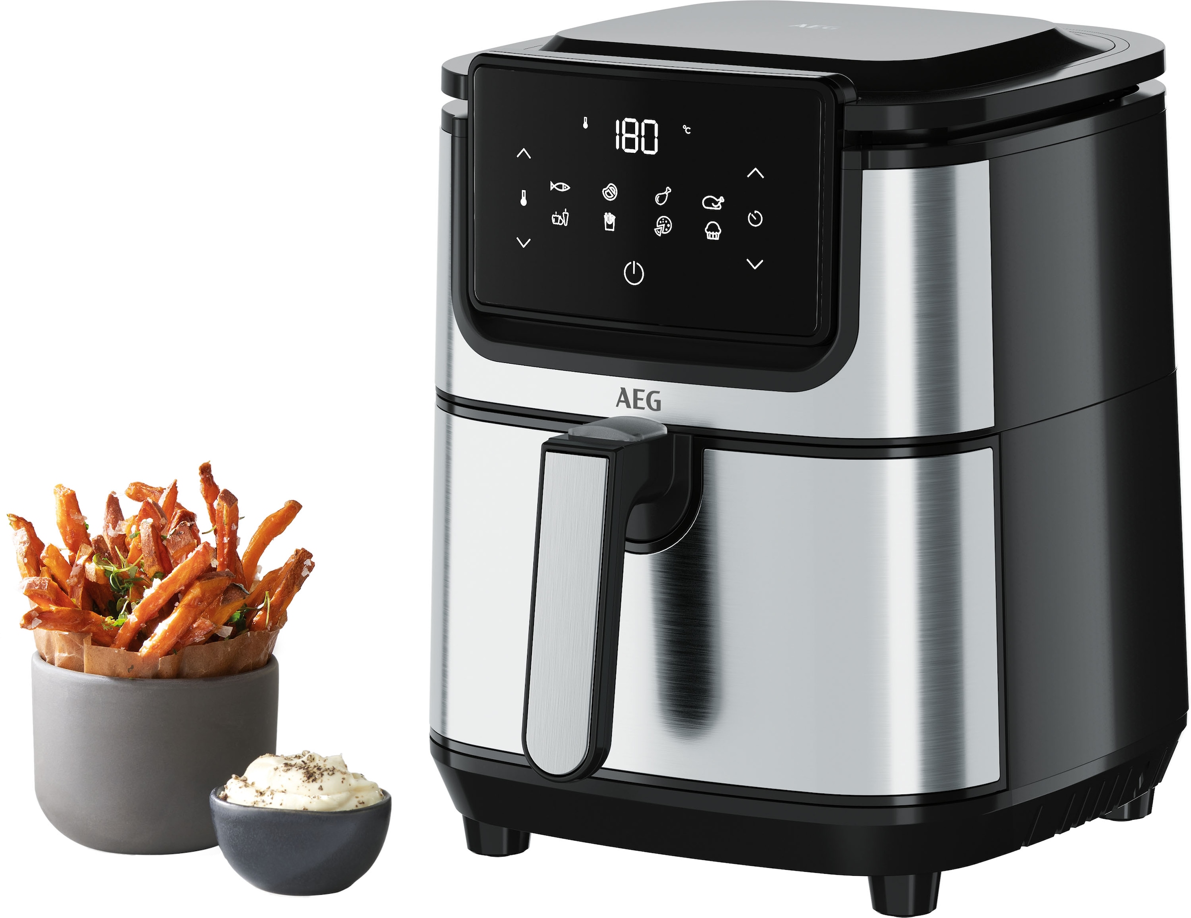 AEG Heißluftfritteuse »Gourmet 6 AF6-1-4ST«, 1500 W, Fassungsvermögen 3,5 l
