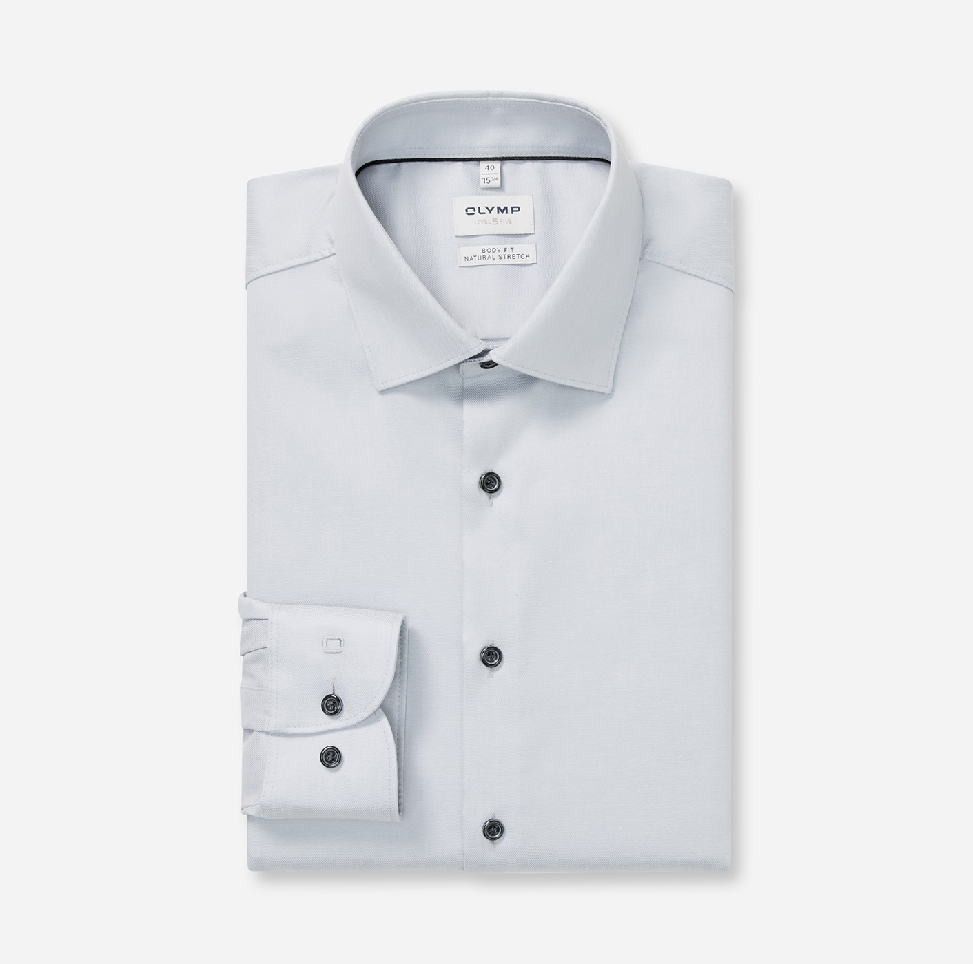OLYMP Langarmhemd »Level 5« Businesshemd, body fit, New York Kentkragen