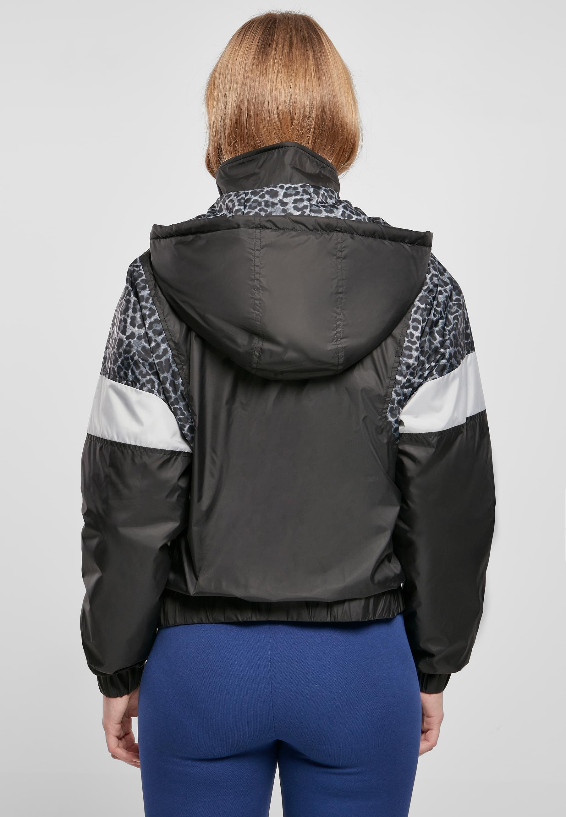 URBAN CLASSICS Allwetterjacke »Urban Classics Damen Ladies AOP Mixed Pull Over Jacket«, (1 St.), mit Kapuze