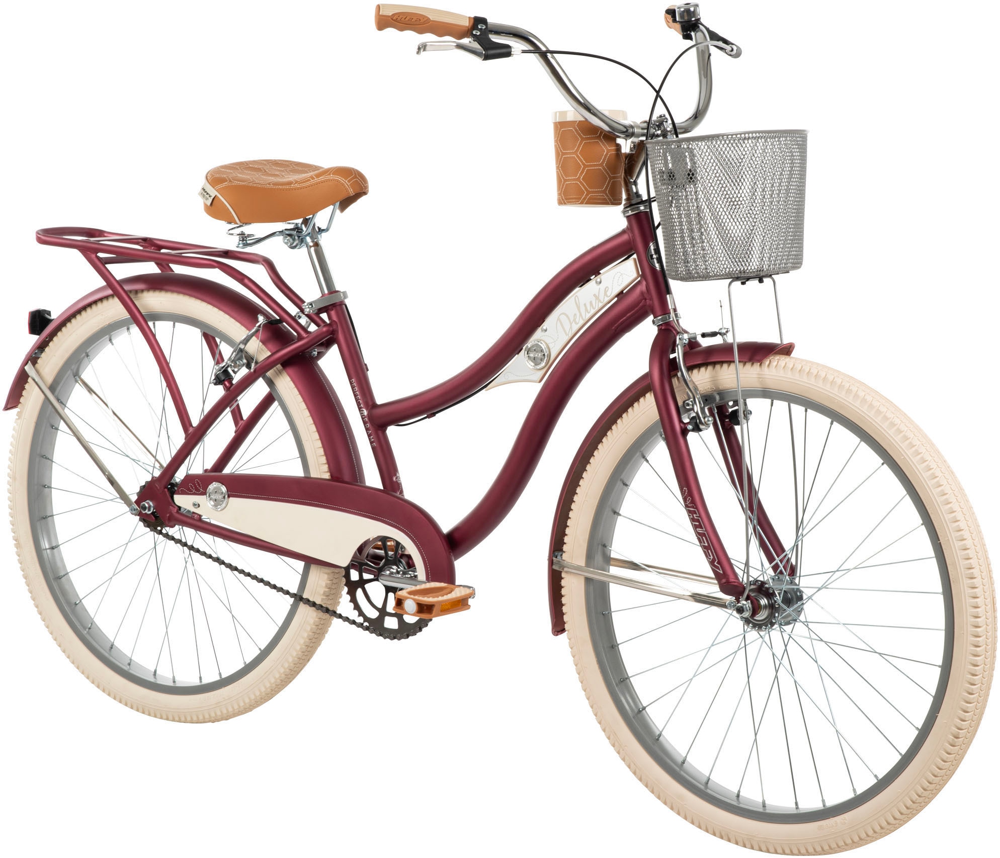 Huffy Cruiser »Deluxe 26-Zoll Fahrrad, Rot«