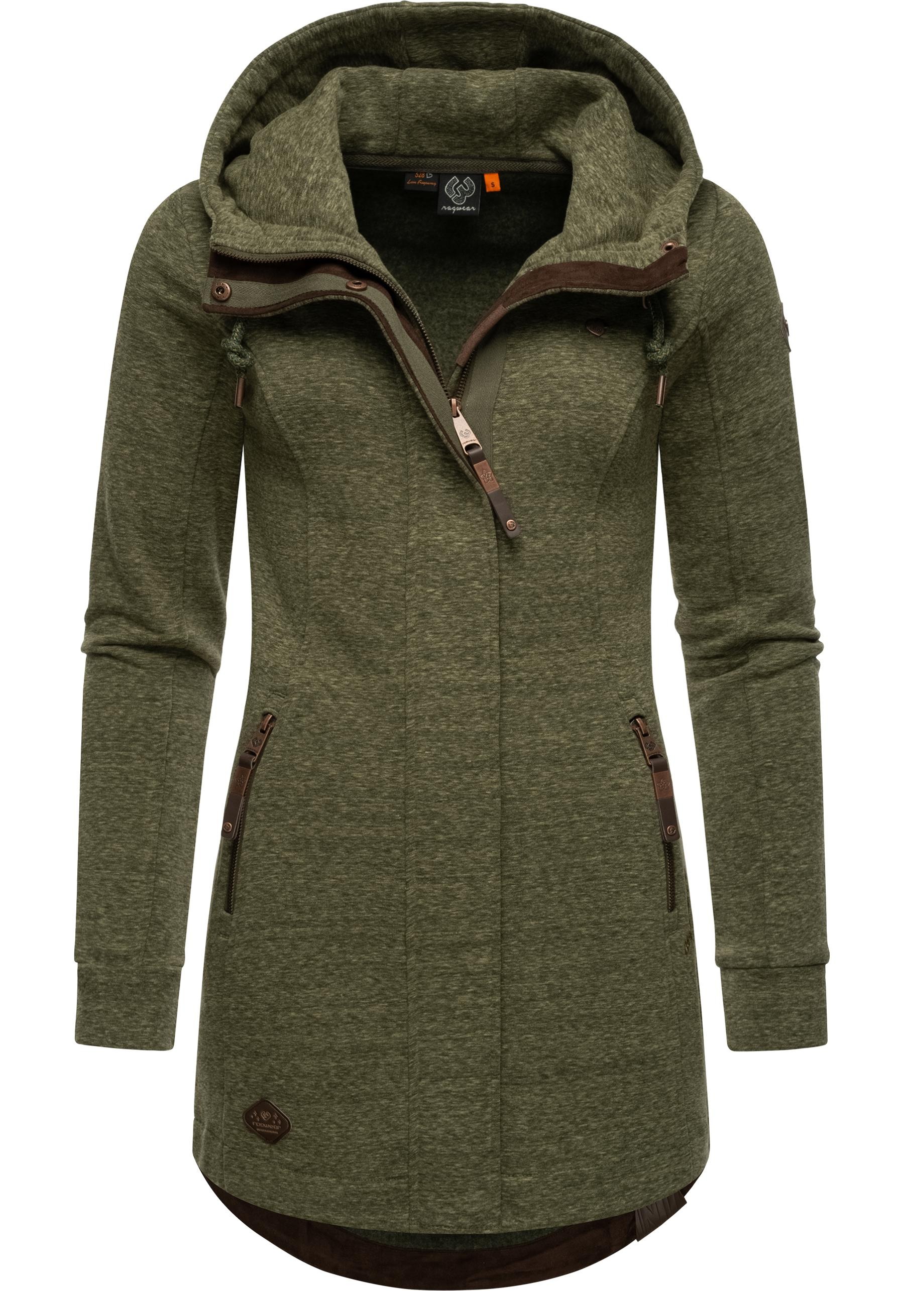 Ragwear Langjacke "Letty Intl." mit Kapuze Sportliche Kapuzenjacke mit Kuns günstig online kaufen