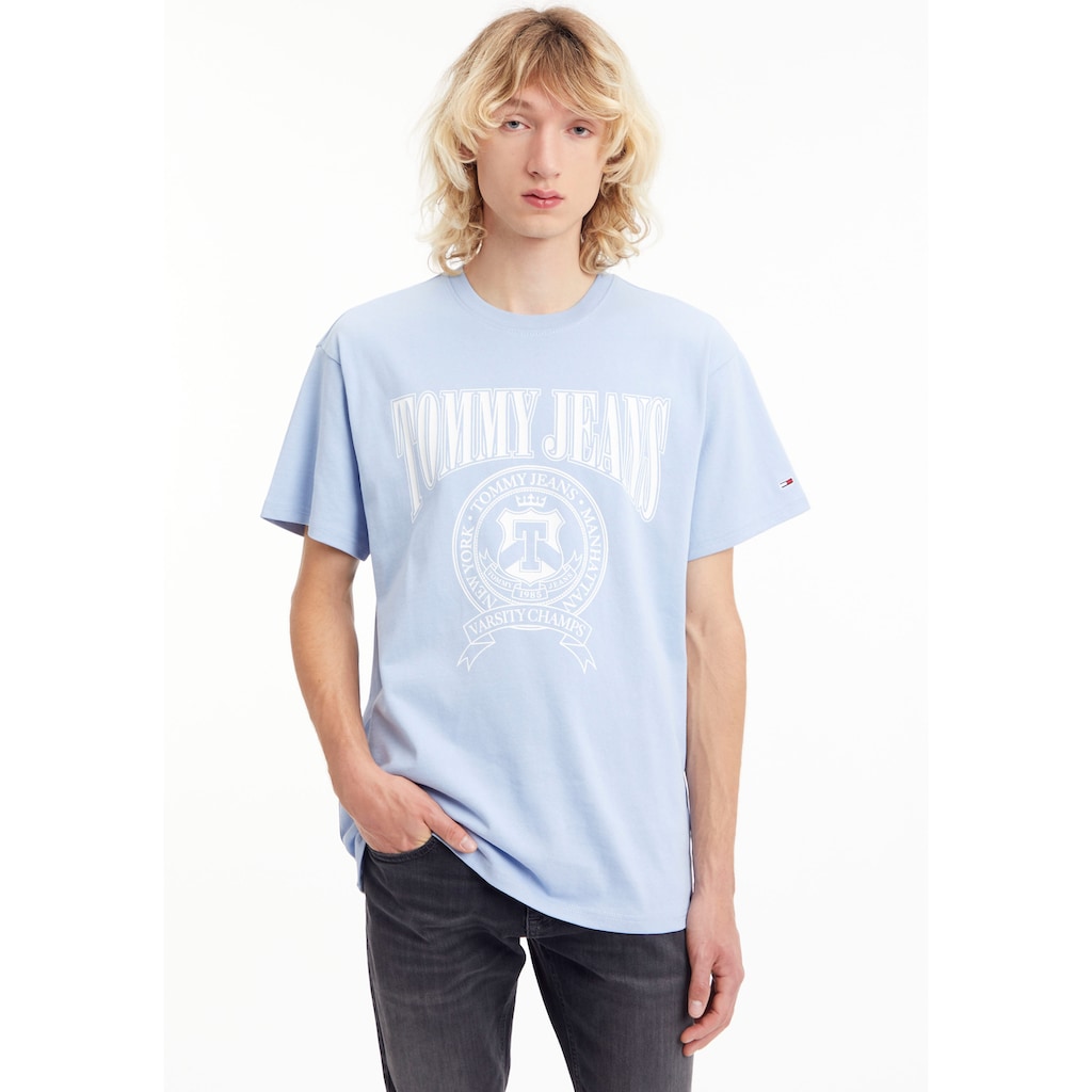 Tommy Jeans T-Shirt »TJM RLXD VARSITY LOGO TEE« mit Logodruck