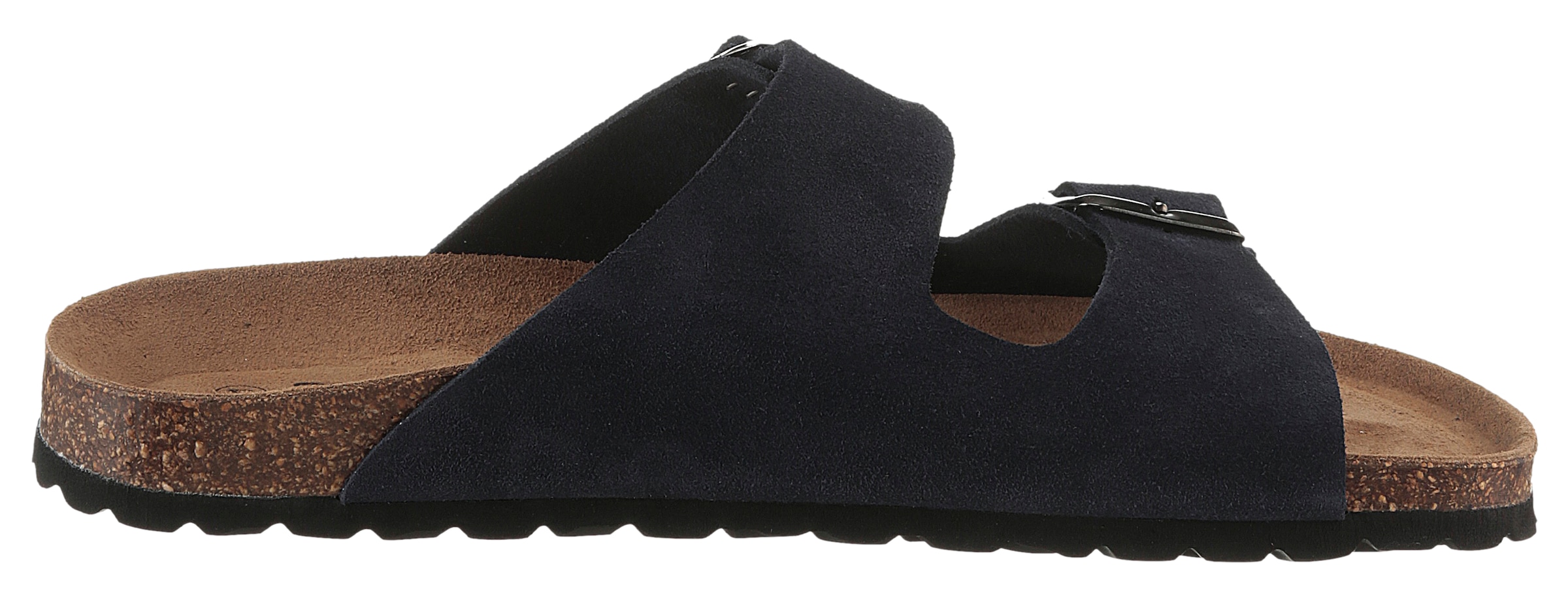 Man's World Pantolette, Schlappen, Sommerschuh, Hausschuh mit vorgeformtem Fußbett