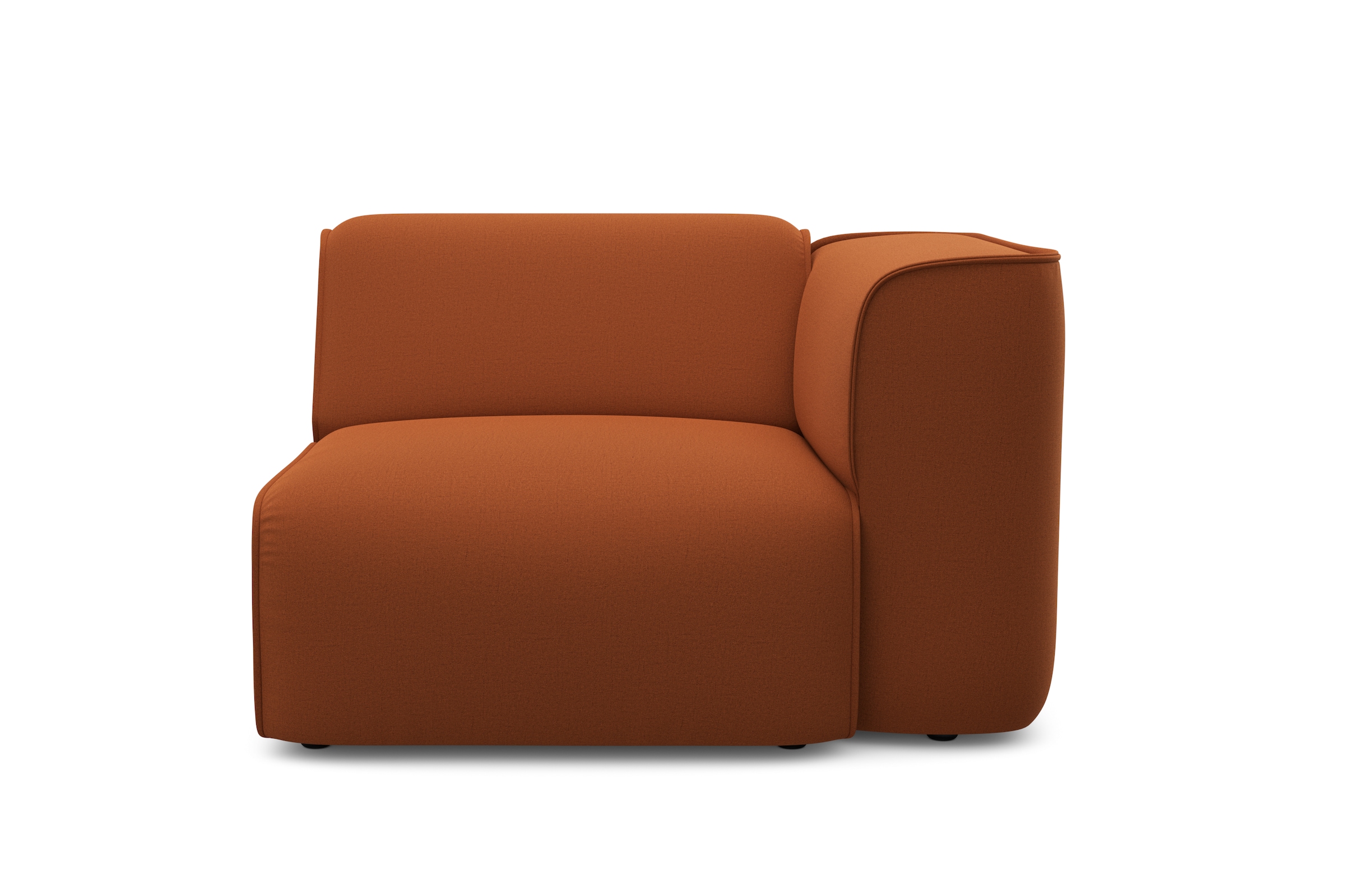 OTTO home Sessel "Sofa-Eckelement, Maße B/T/H: 109/97/46 cm" als Modul oder separat verwendbar, für individuelle Zusammenstellung