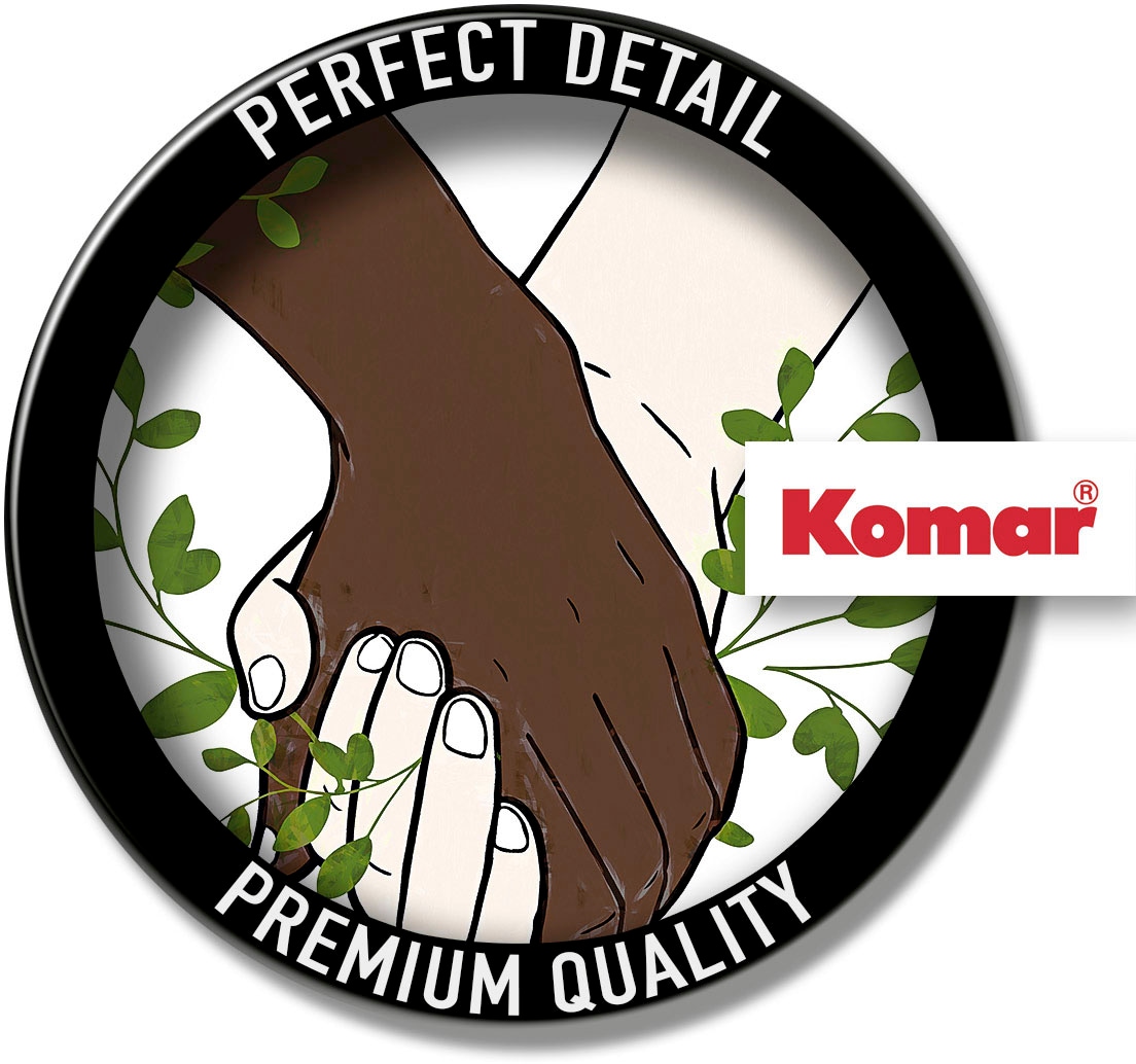 Komar Wandbild »Loving people«, (1 St.), Deutsches Premium-Poster Fotopapier mit seidenmatter Oberfläche und hoher Lichtbeständigkeit. Für fotorealistische Drucke mit gestochen scharfen Details und hervorragender Farbbrillanz.