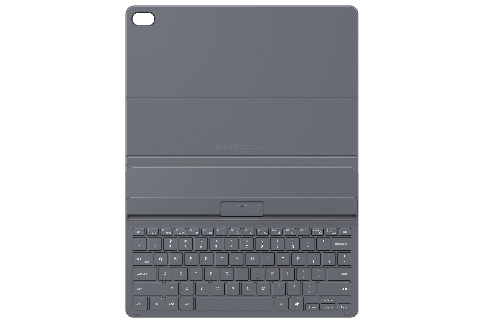 Samsung Tablet-Hülle »Book Cover Keyboard Slim für Samsung Galaxy Tab S12+« Tablet Backcover, Schutzhülle, Handyschutzhülle, Case, Schutzcase, stoßfest