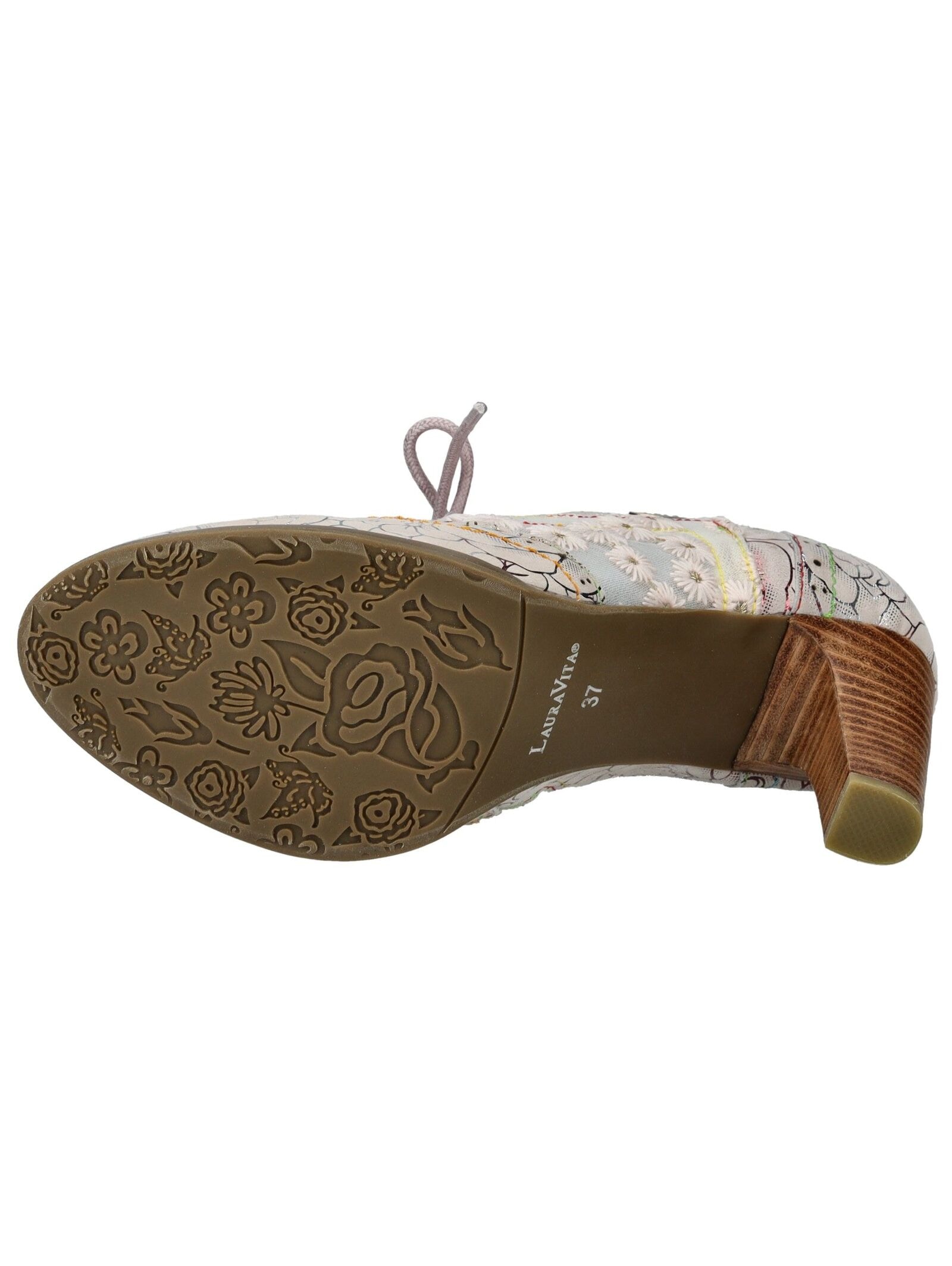 LAURA VITA Schnürpumps »LAURA VITA Pumps Leder/Textil«