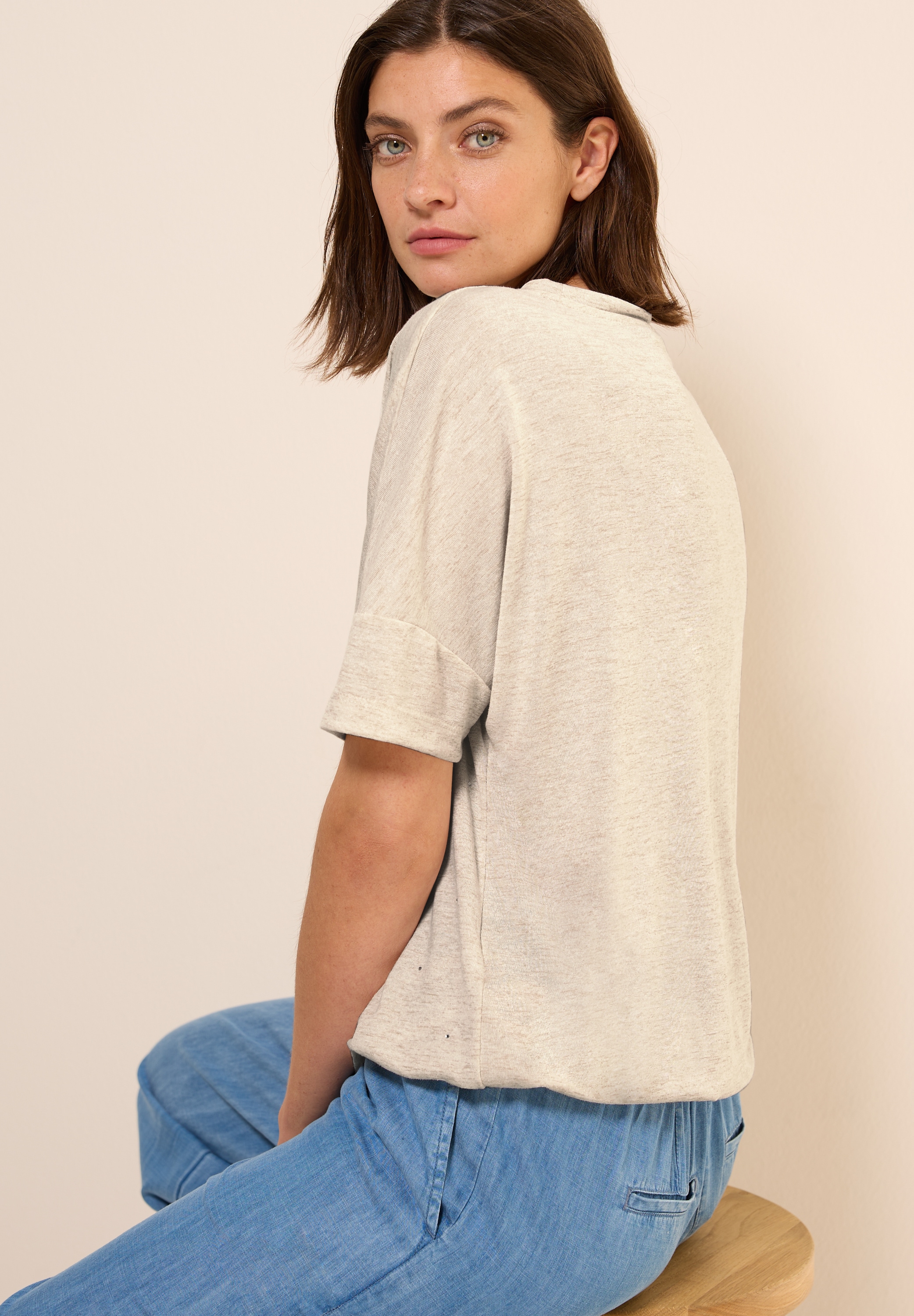 Cecil T-Shirt, mit Dekosteinen