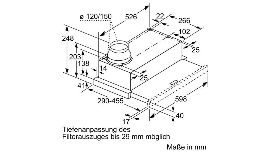 Constructa Flachschirmhaube »CD30677«