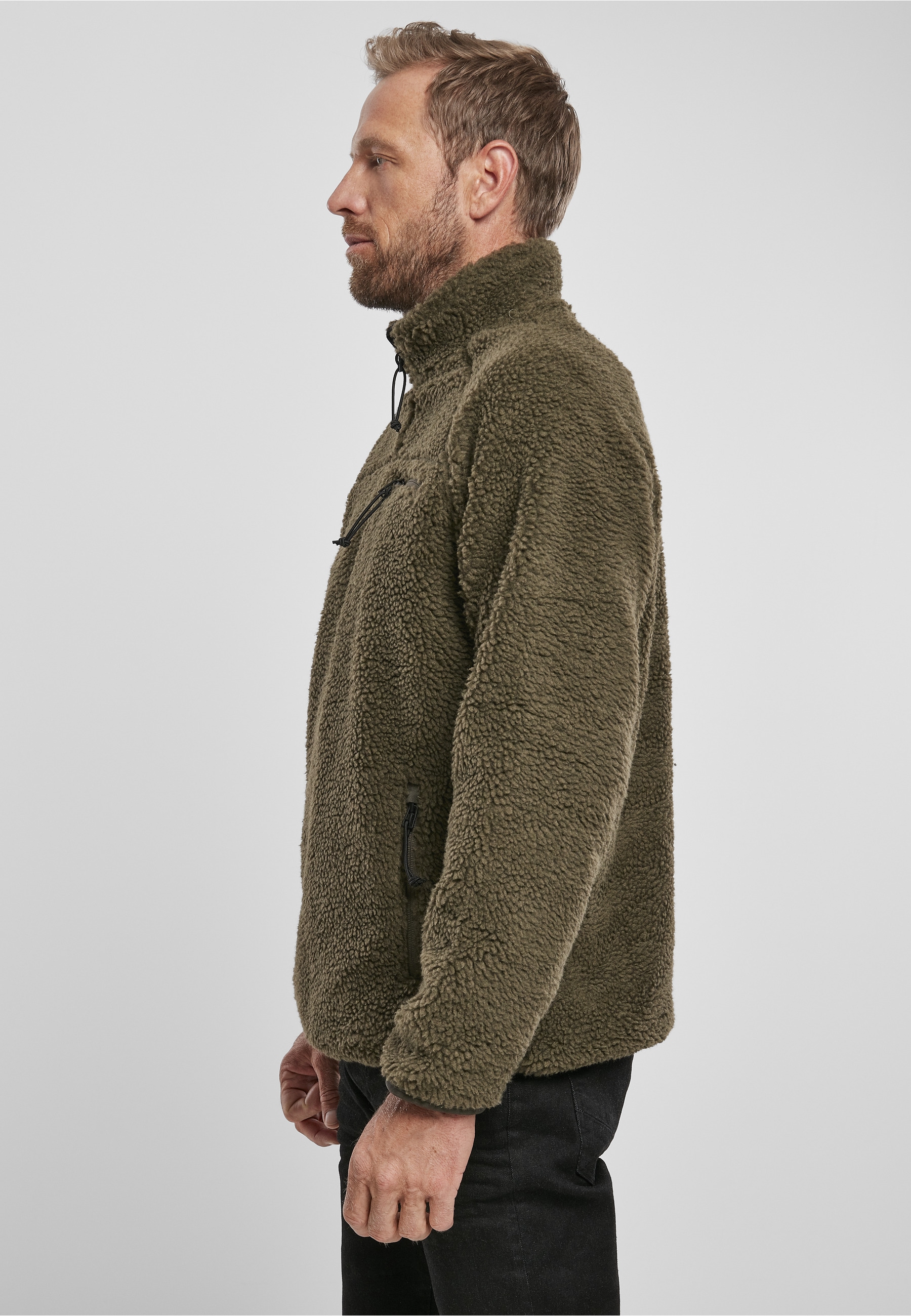 Brandit Kapuzenpullover »Brandit Herren Teddyfleece Troyer« 1 Stk.
