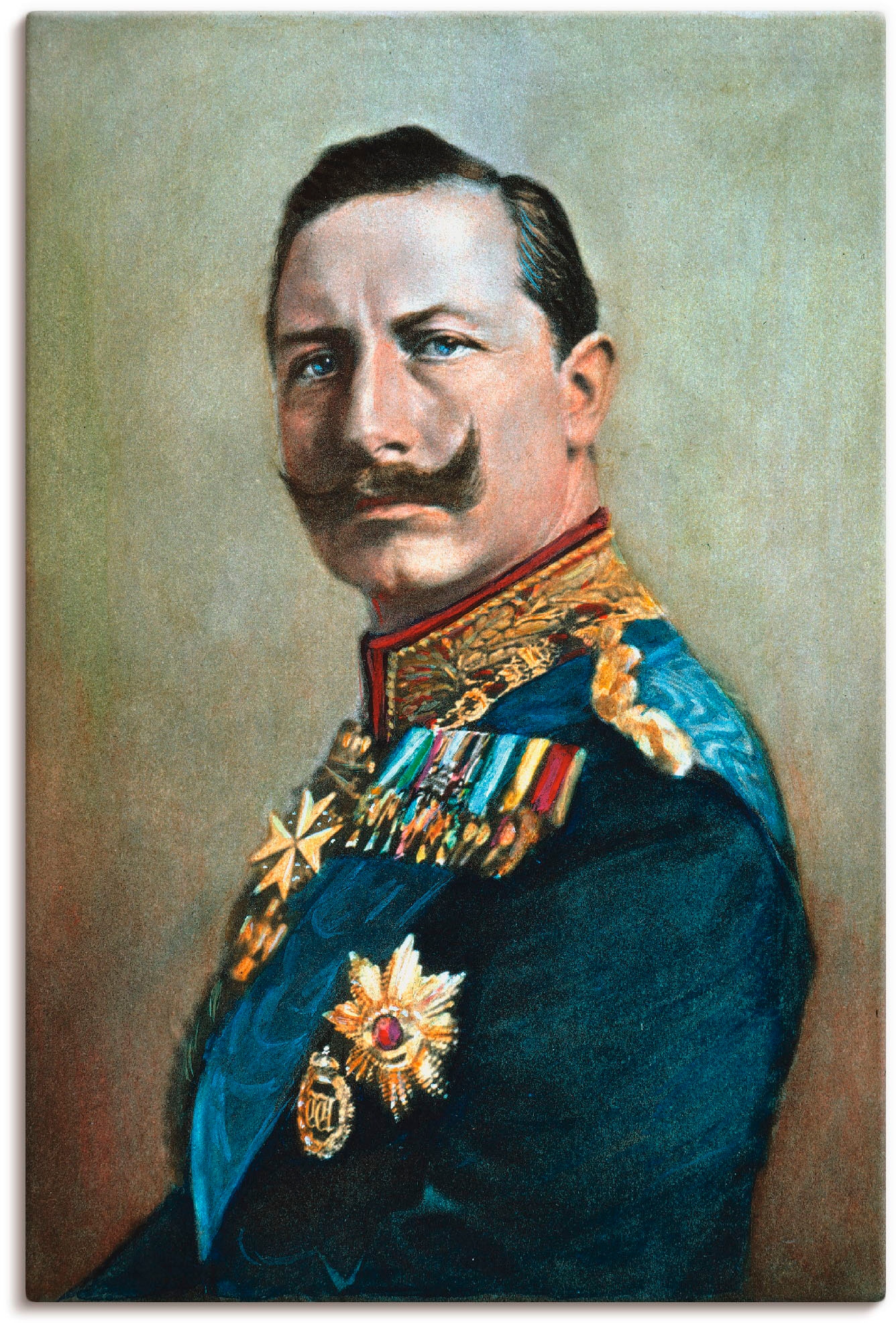 Artland Leinwandbild "Wilhelm II.", Menschen, (1 St.), auf Keilrahmen gespannt