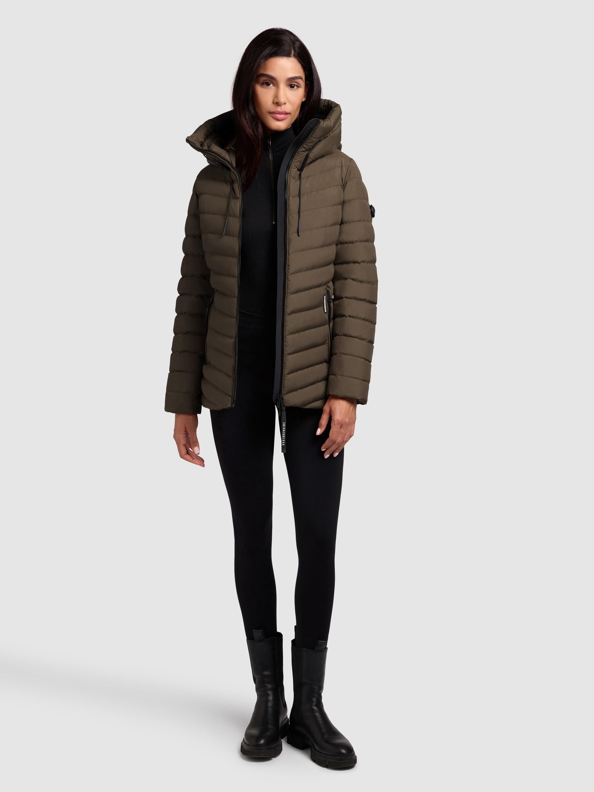 khujo Steppjacke »Pace-YM«, mit Kapuze, Warme gesteppte Winterjacke mit Kapuze
