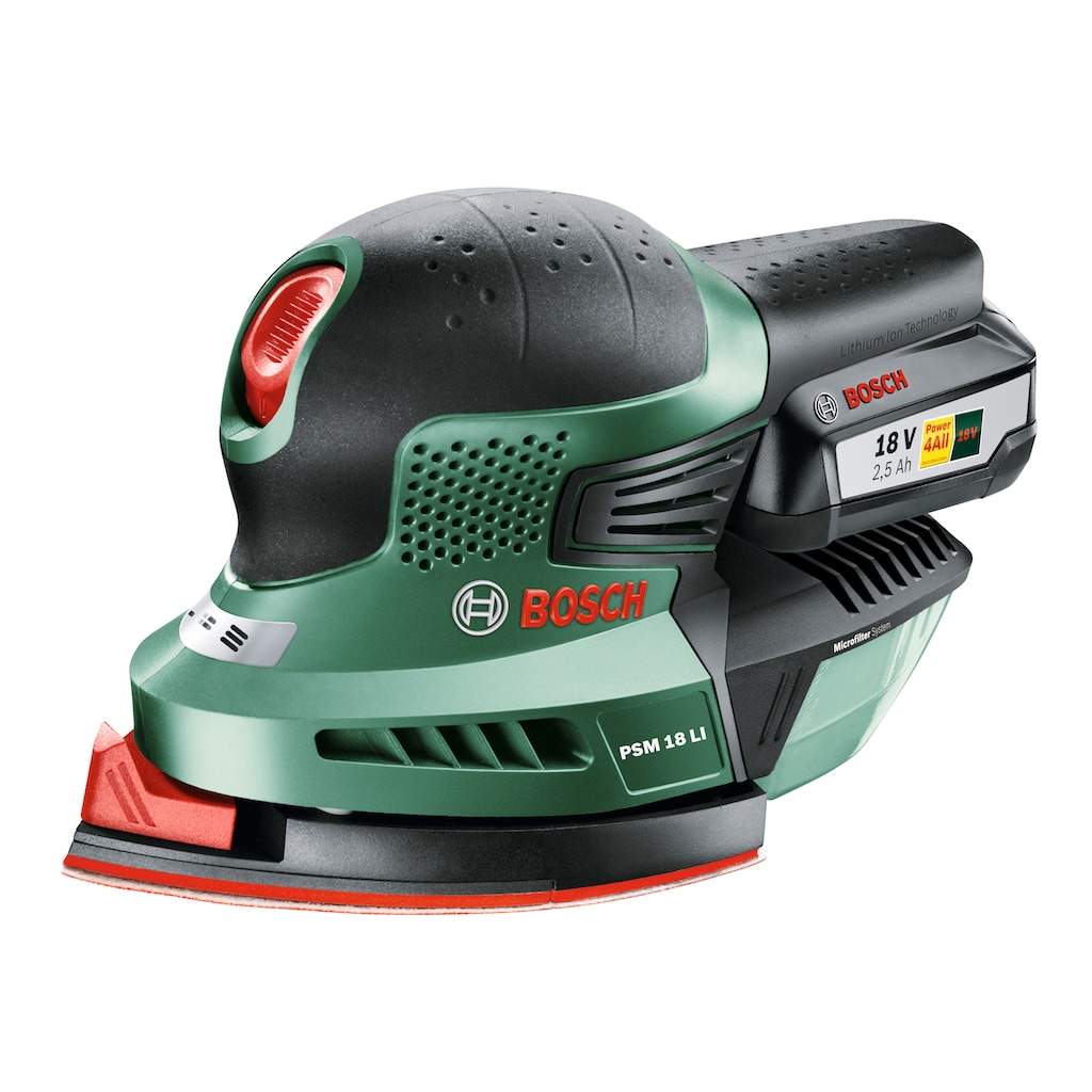 Bosch Home & Garden Akku-Multischleifer »PSM 18 LI«