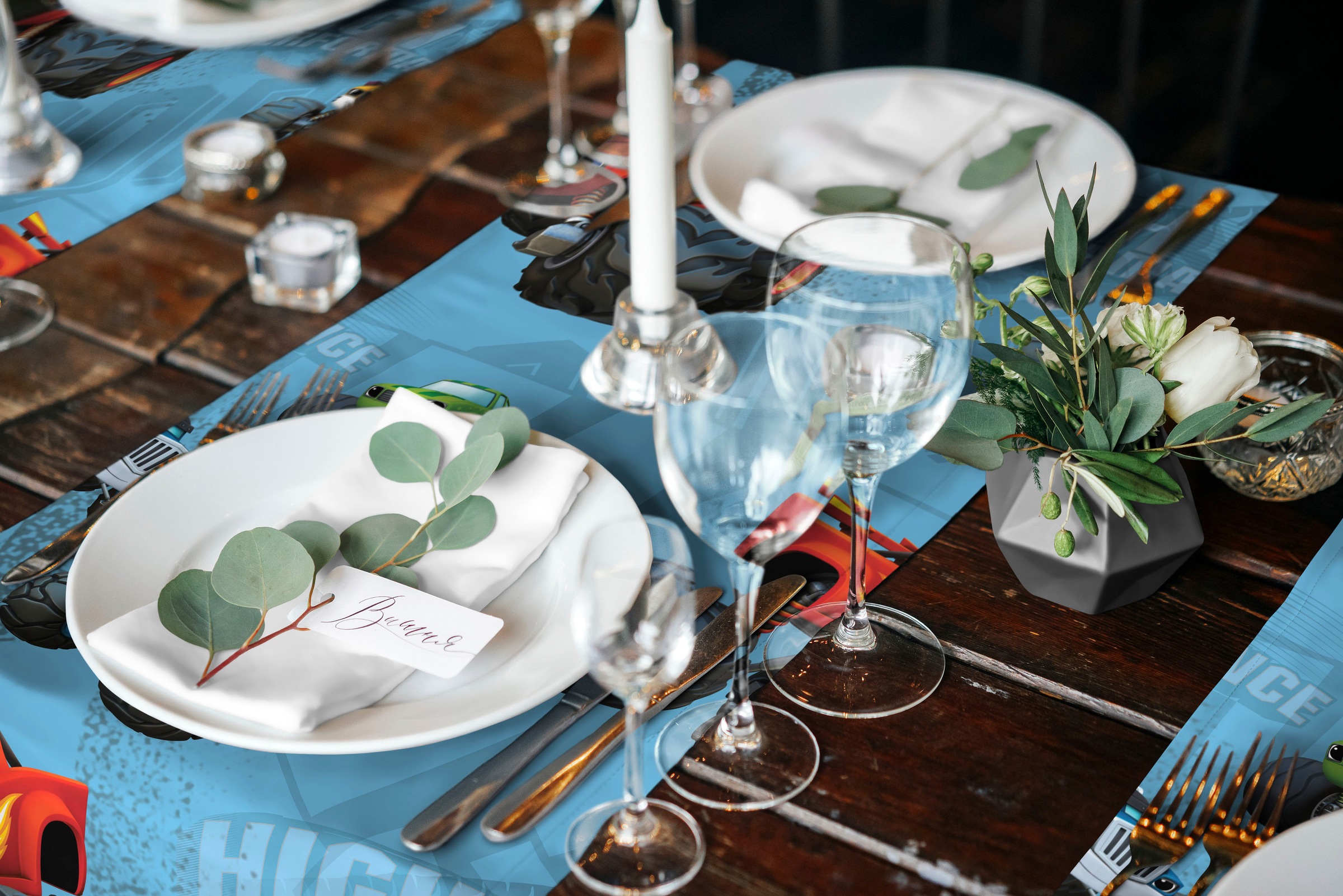 Wirth Tischläufer "Trucks" Nickelodeon günstig online kaufen