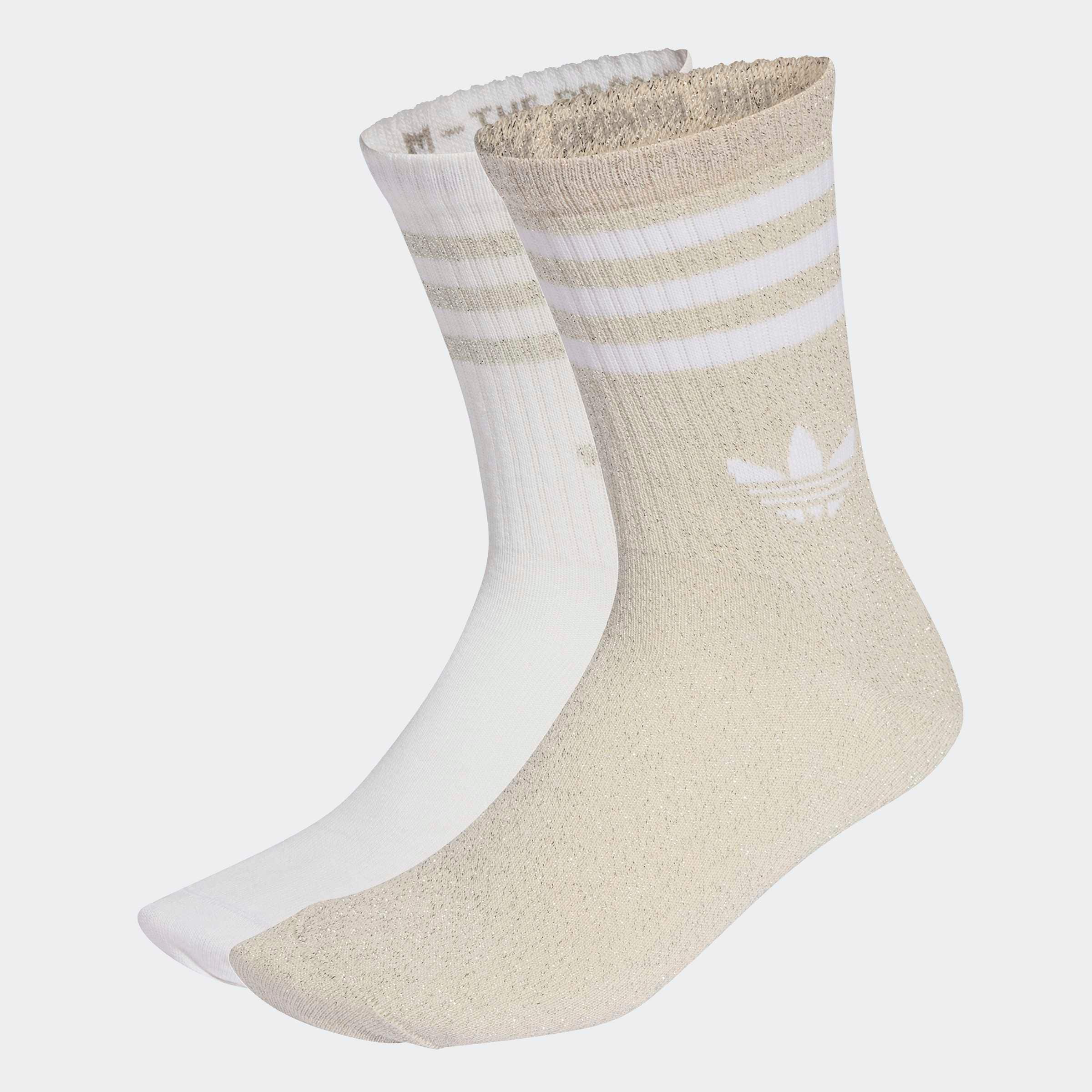 adidas Originals Sportsocken "3-STREIFEN GLITZER CREW, 2 PAAR" 2 Paar tlg. günstig online kaufen