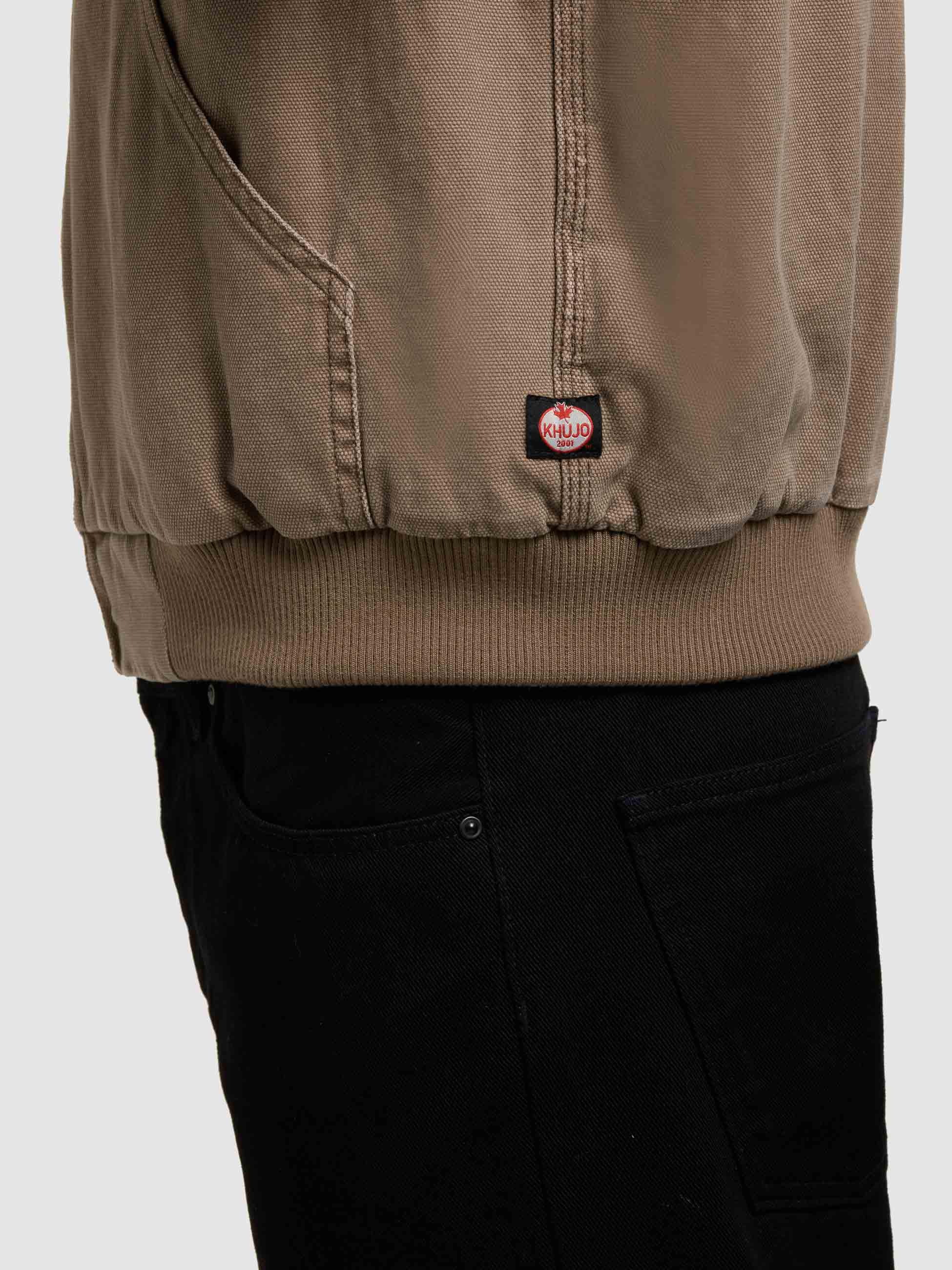 khujo Outdoorjacke »Rhiis« mit Kapuze Herren Übergangsjacke im Denim-Look