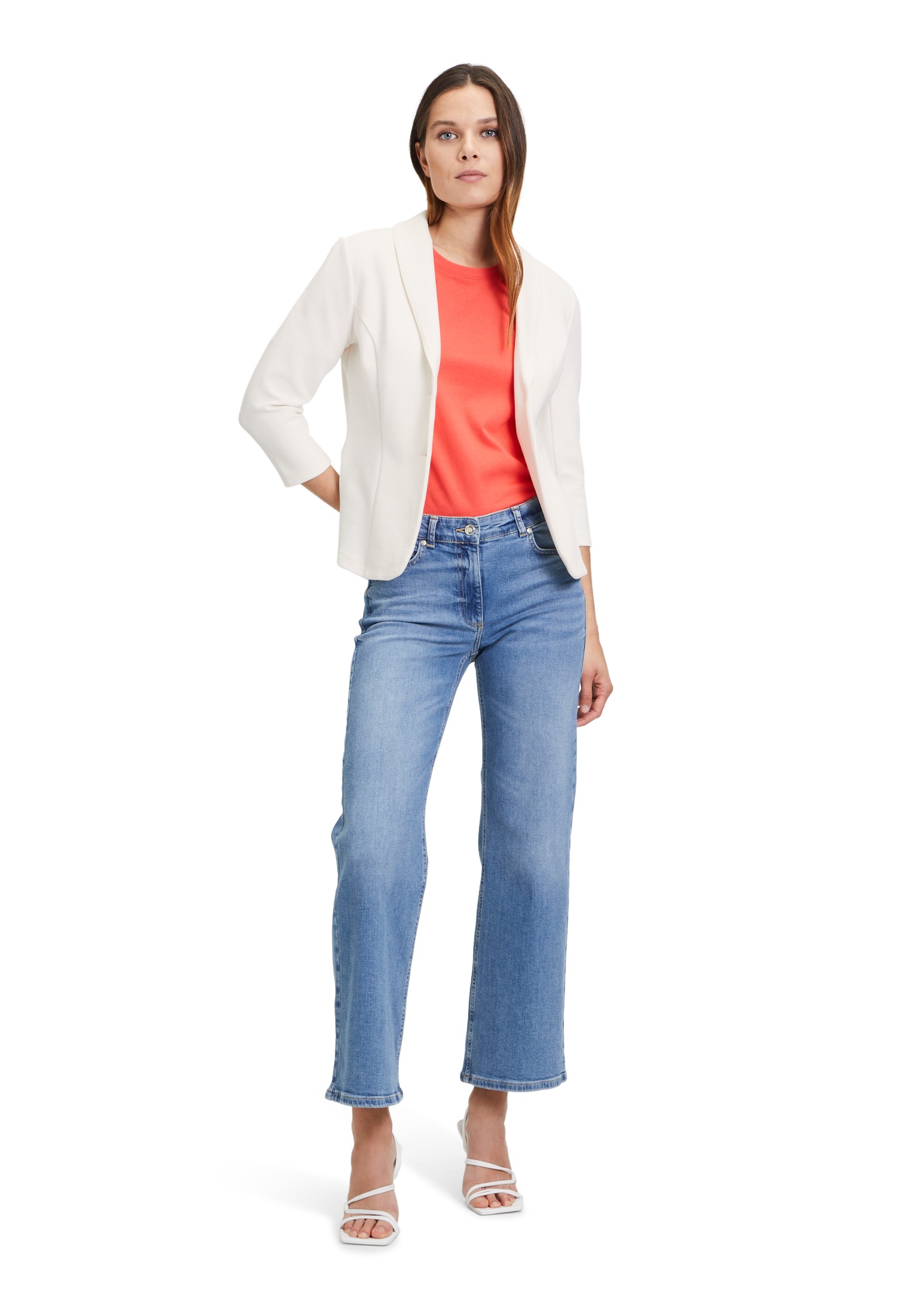 Betty Barclay Jackenblazer »Betty Barclay Jerseyjacke mit Knöpfen«, Kragen