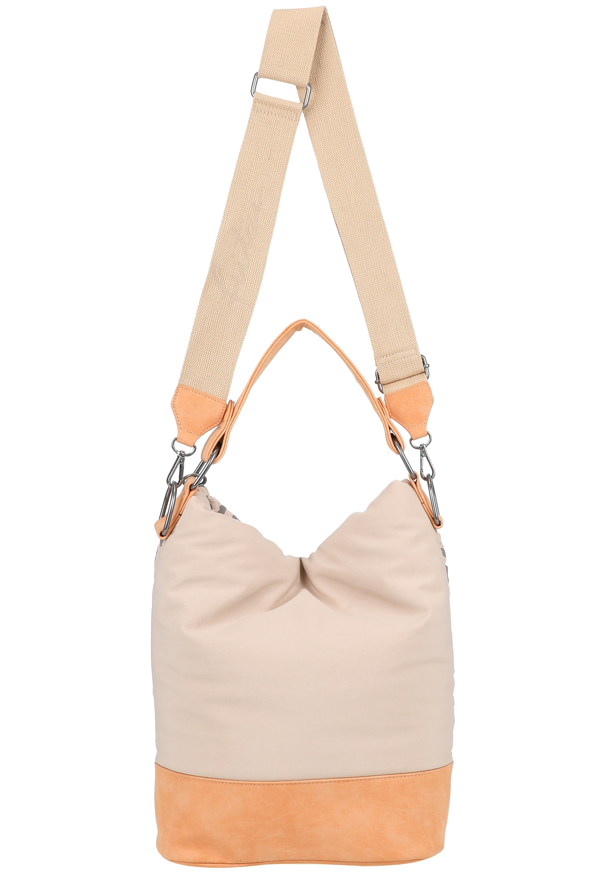Fritzi aus Preußen Henkeltasche »Leo Bubble Soft Anthra«, aus 3D-Bubble Nylon-Material