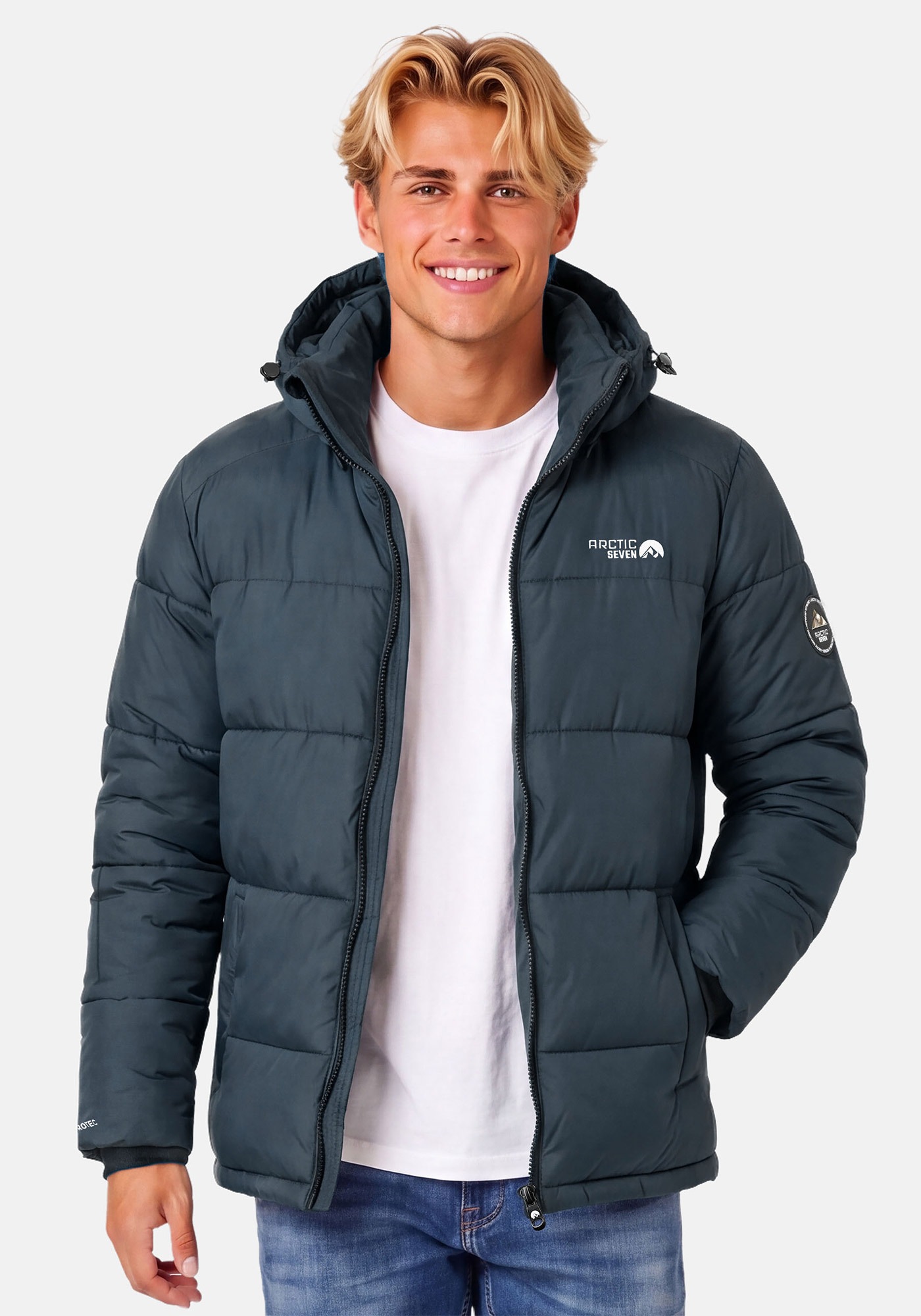 Arctic Seven Winterjacke »ASYetii« mit hochwertigem Steppdesign