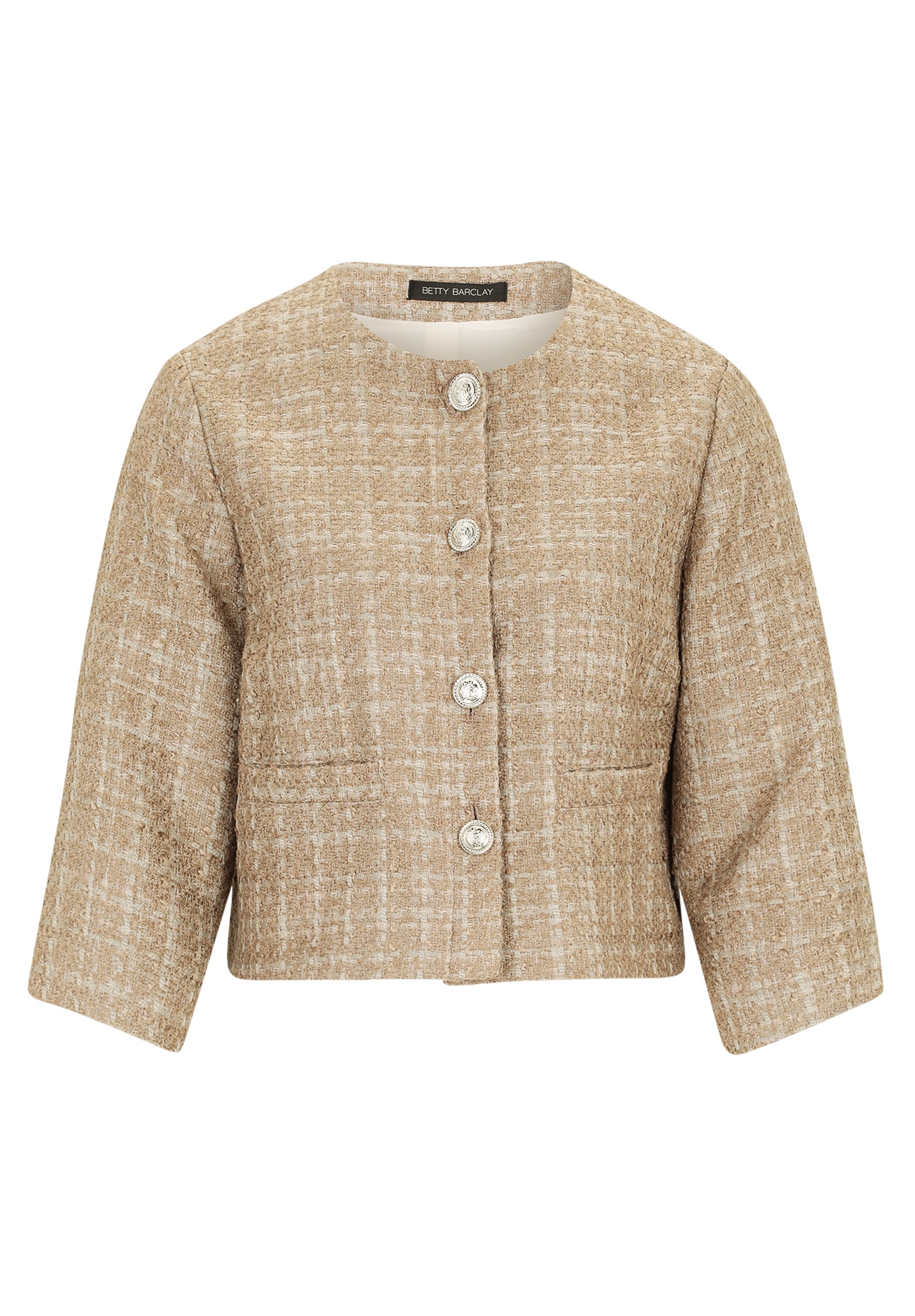 Betty Barclay Jackenblazer »Betty Barclay Blazer-Jacke mit Fransen«, Material